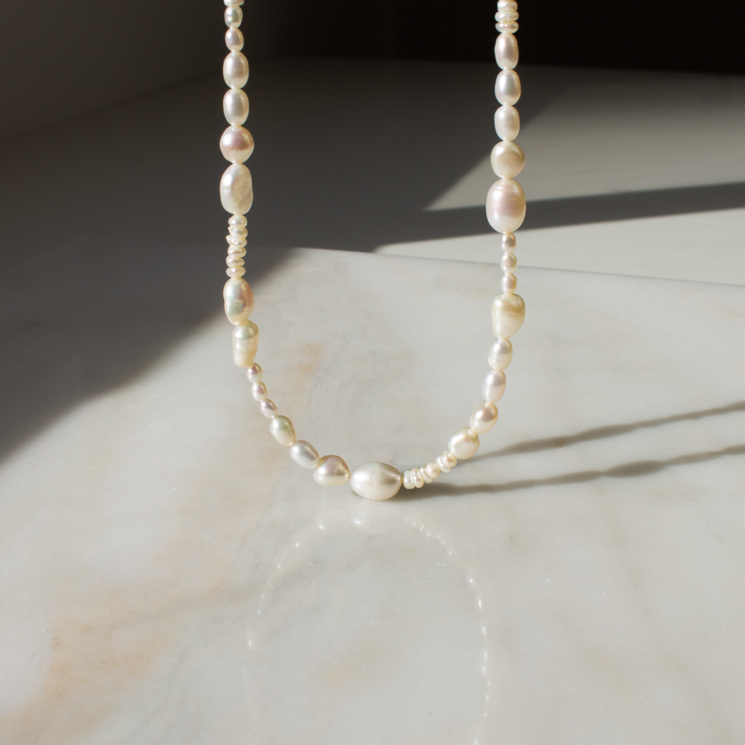 Cascade Pearl Necklace