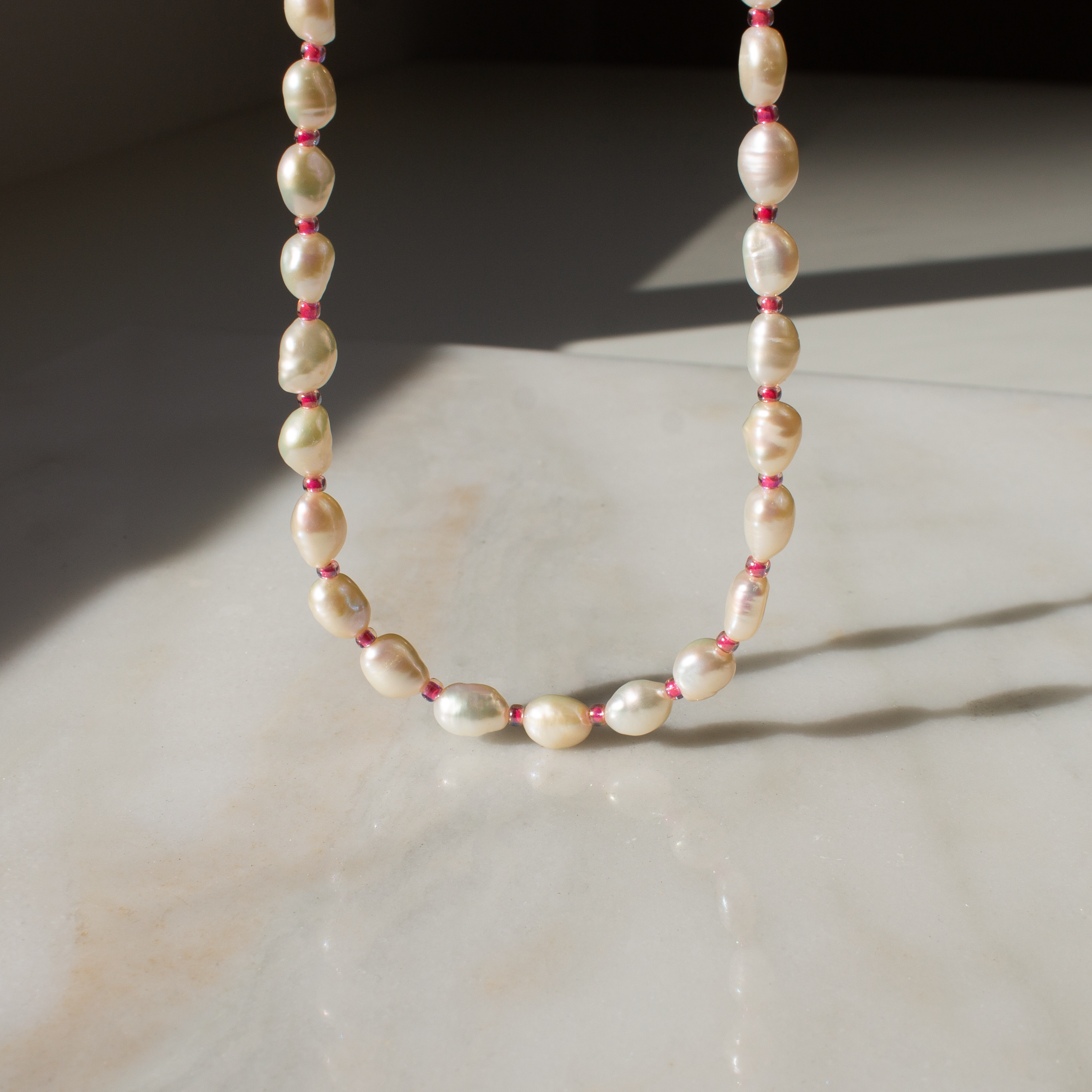 Color Pop Pearl Necklace