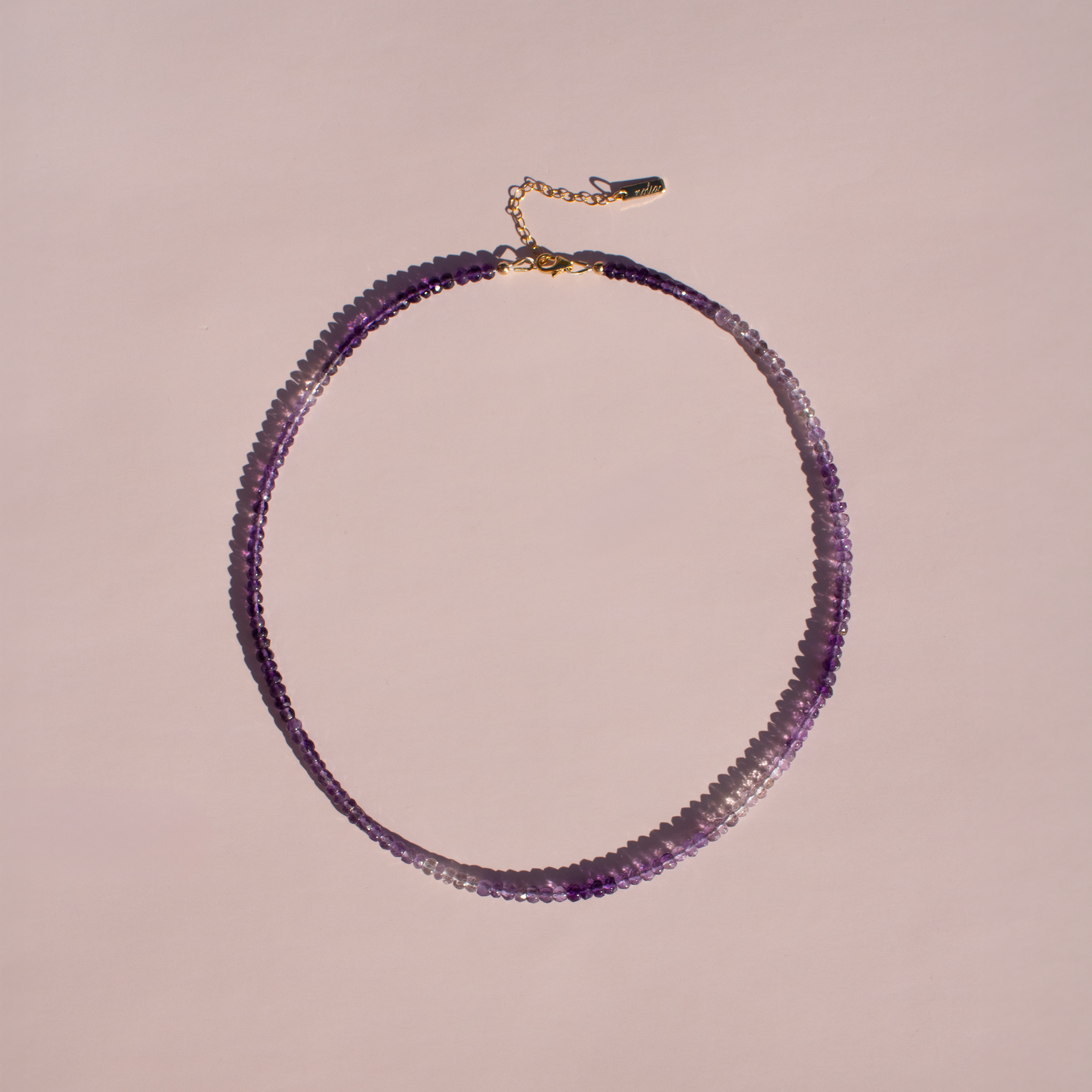 Ombré Amethyst Necklace • Color Coded Collection