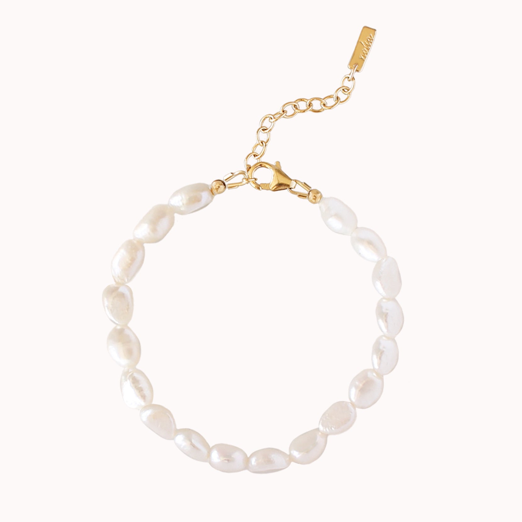 Misfit Pearl Bracelet