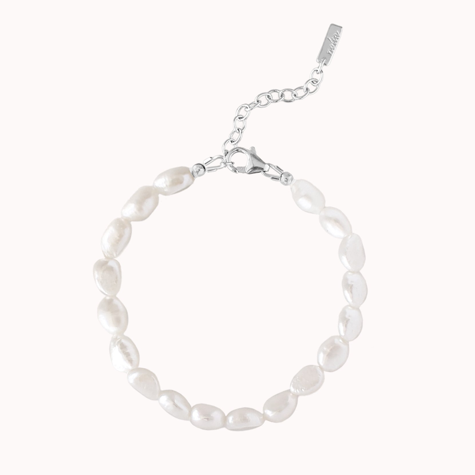 Misfit Pearl Bracelet