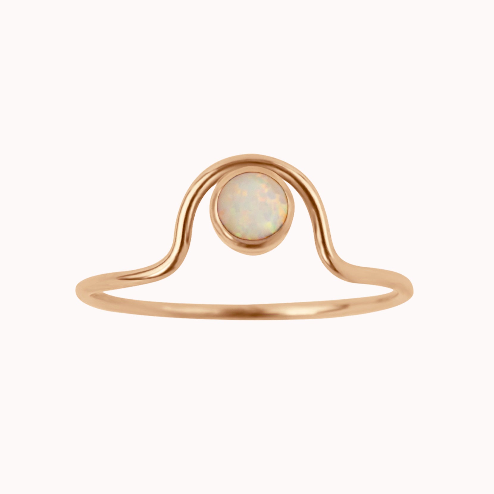 Opal Arch Ring