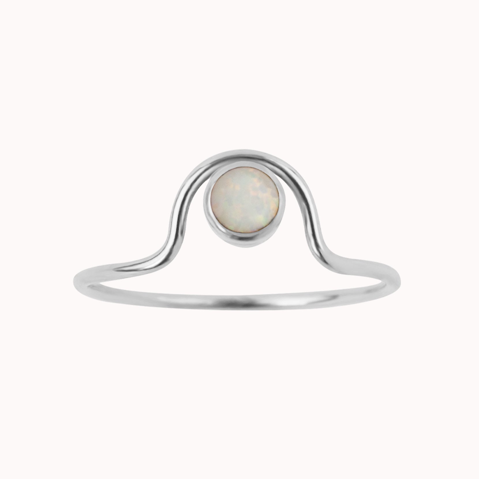 Opal Arch Ring