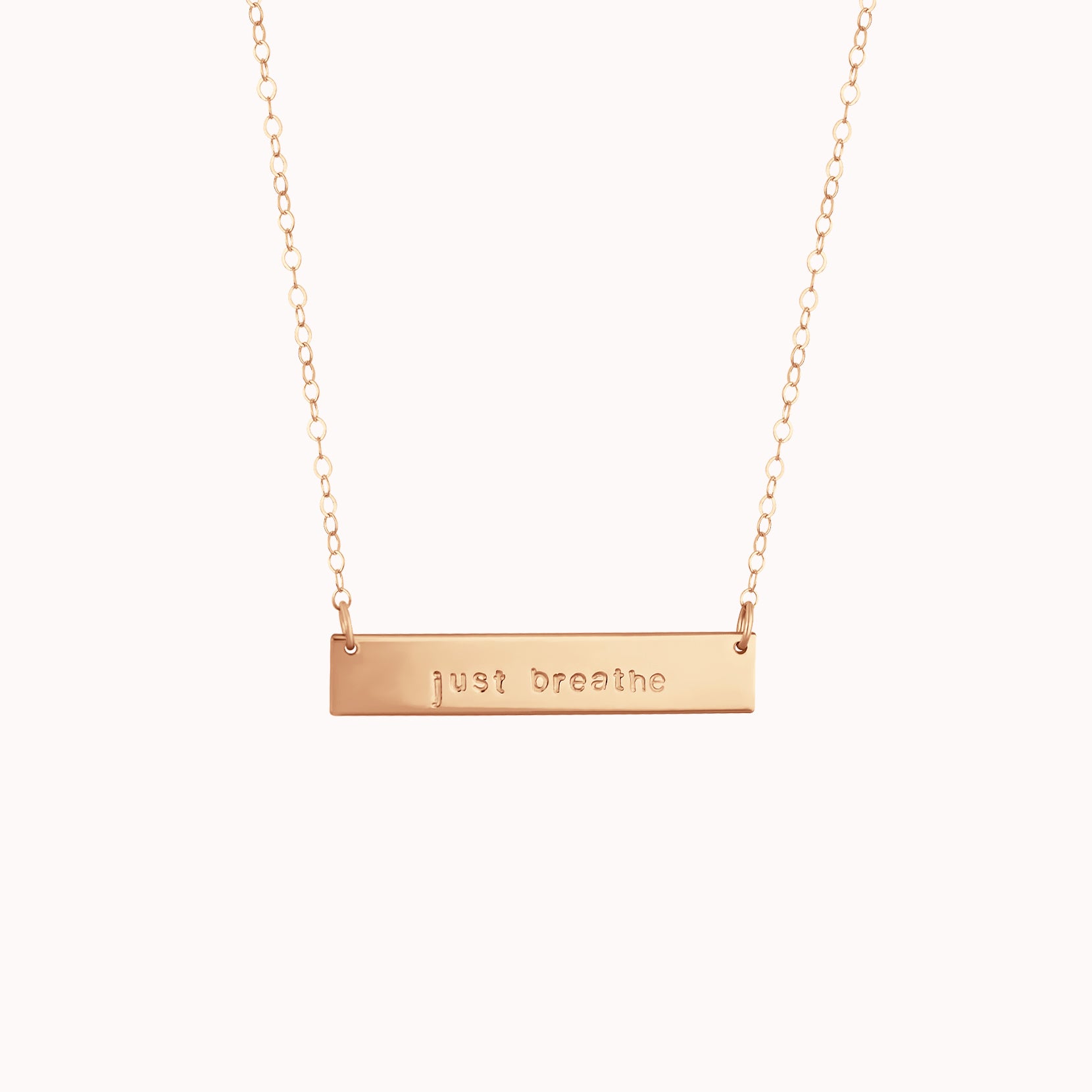 Personalized Bar Necklace