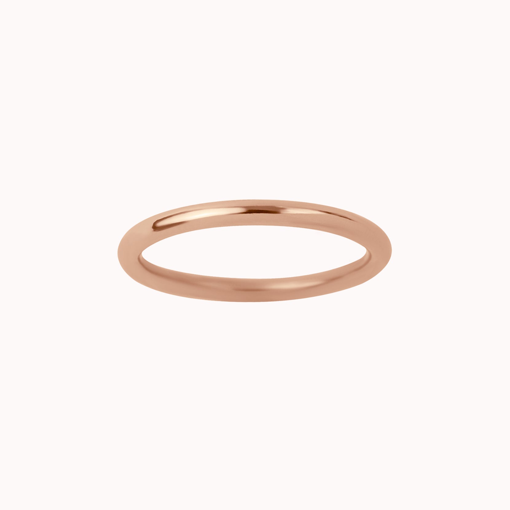 Thick Smooth Stacking Ring