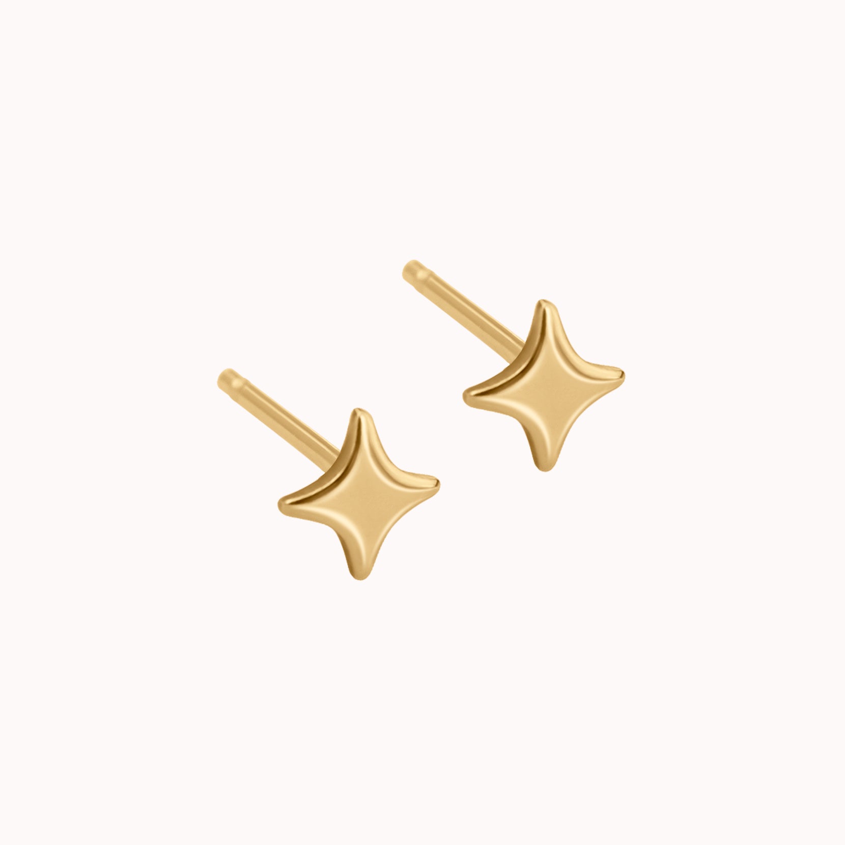 Tiny Star Stud Earrings