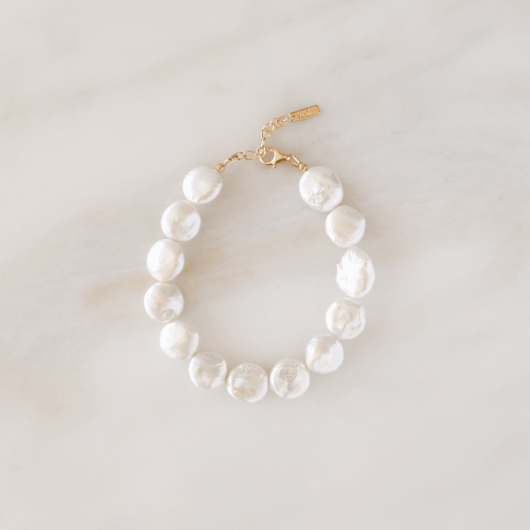 Baroque Misfit Pearl Bracelet - Nolia Jewelry - Meaningful + Sustainably Handcrafted Jewelry