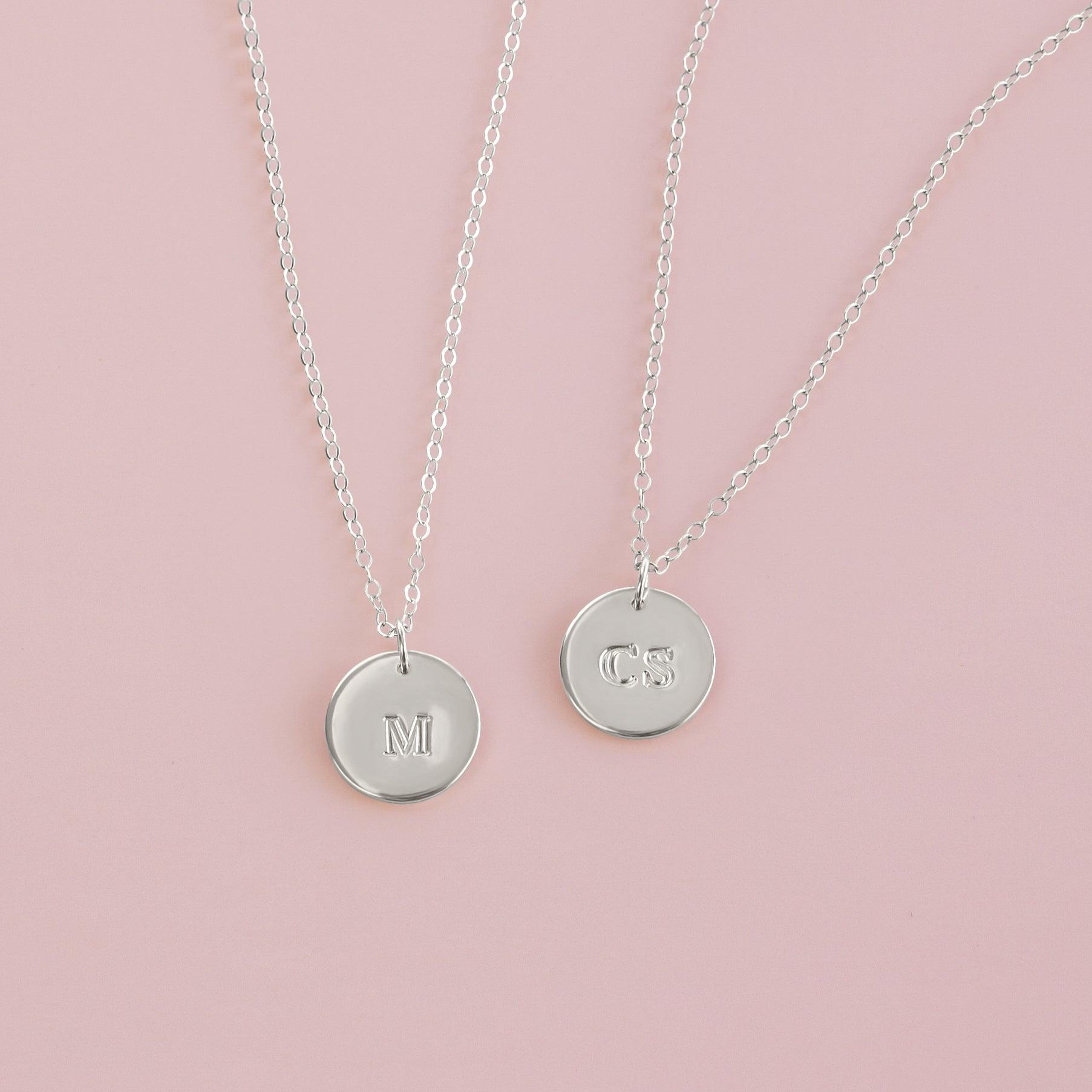 Cara Initial Necklace - Nolia Jewelry - Meaningful + Sustainably Handcrafted Jewelry