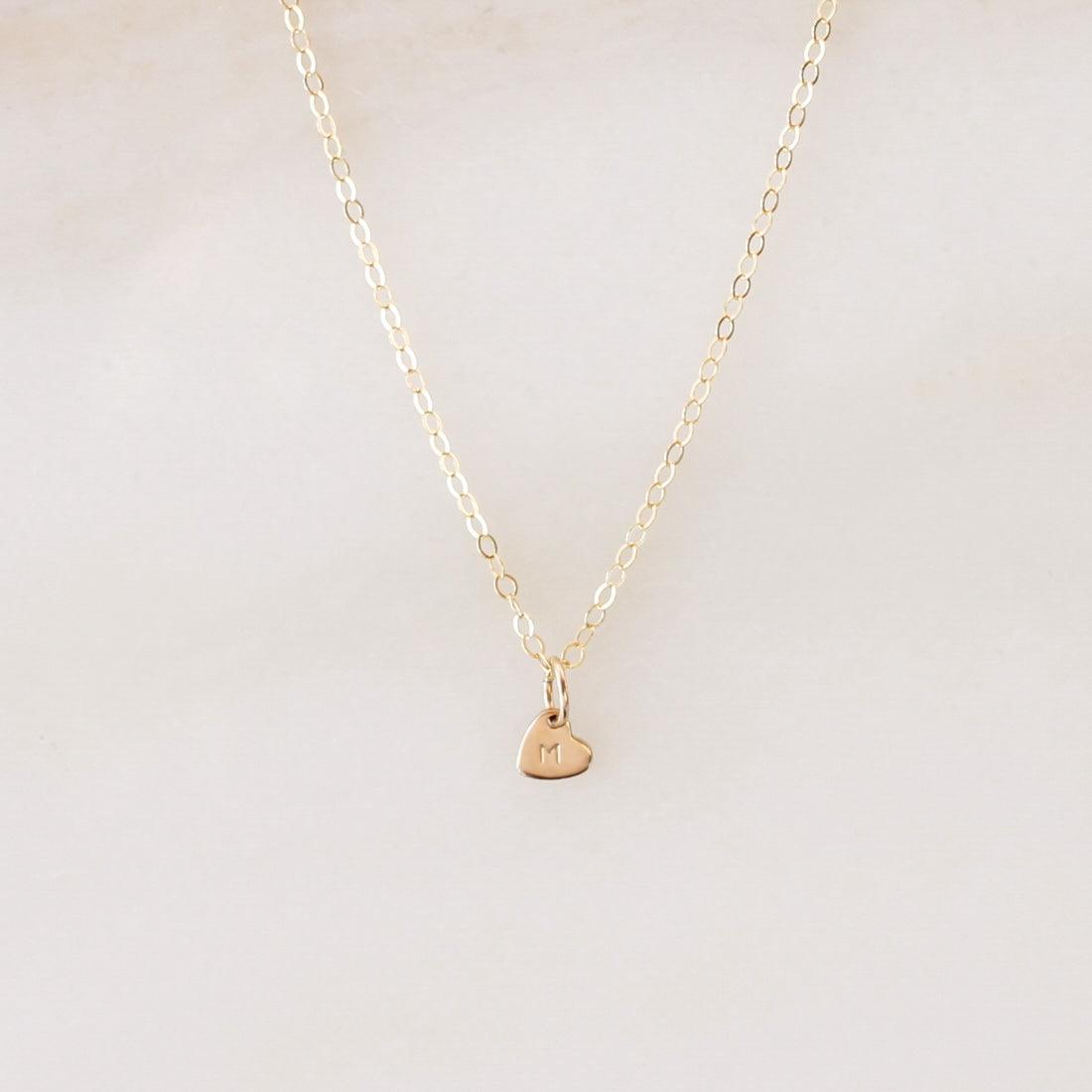 Cleo Heart Necklace - Nolia Jewelry - Meaningful + Sustainably Handcrafted Jewelry