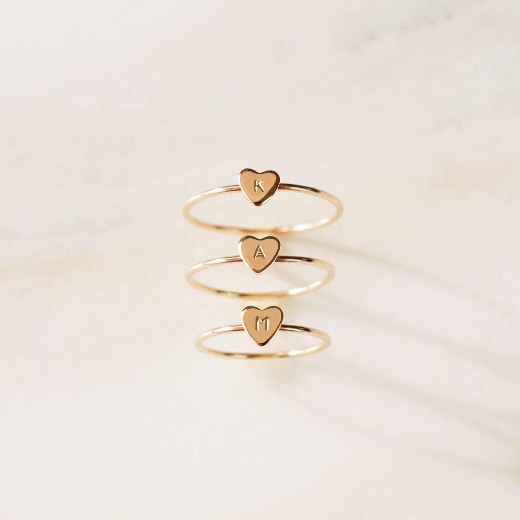 Cleo Heart Ring - Nolia Jewelry - Meaningful + Sustainably Handcrafted Jewelry