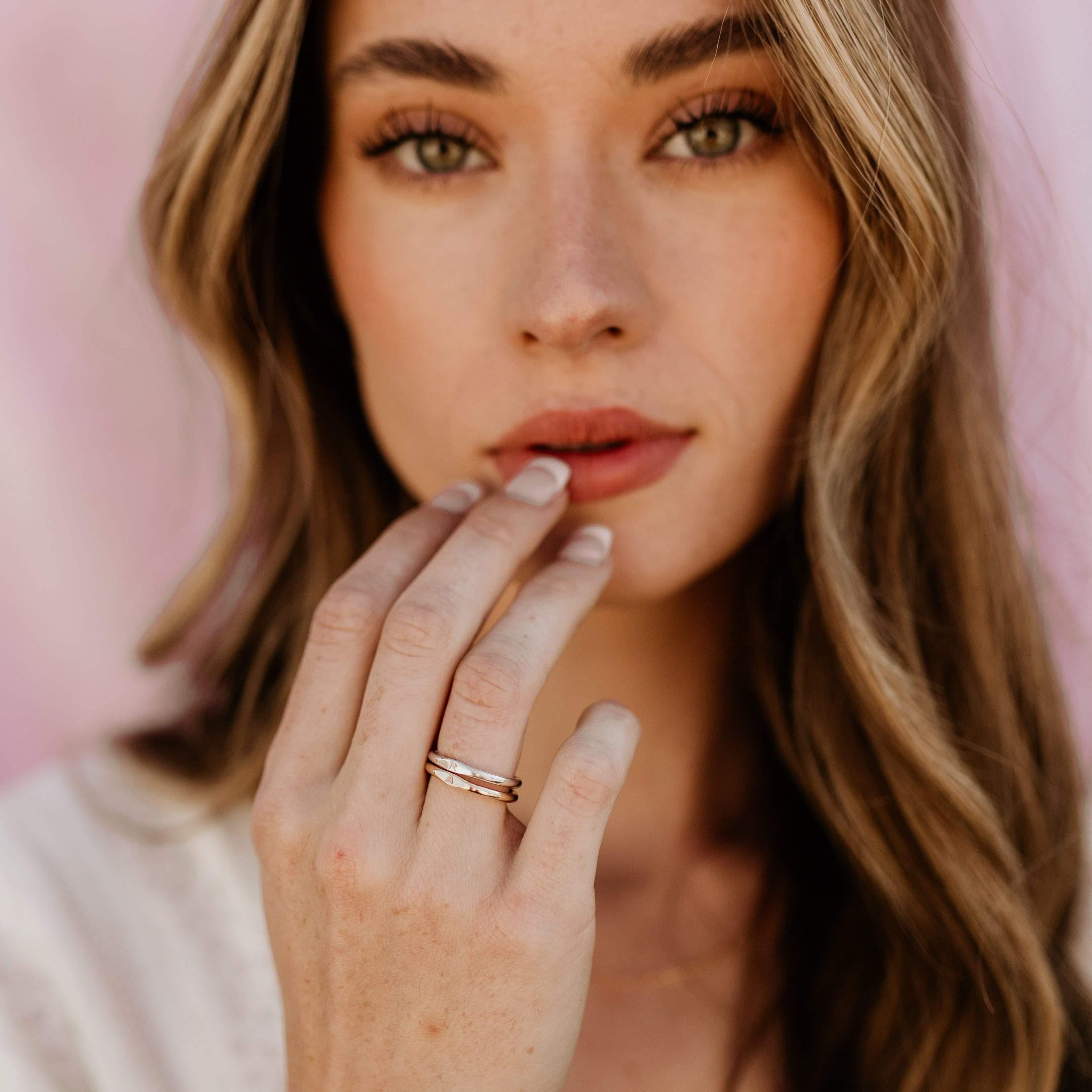 Frankie Signet Ring - Nolia Jewelry - Meaningful + Sustainably Handcrafted Jewelry