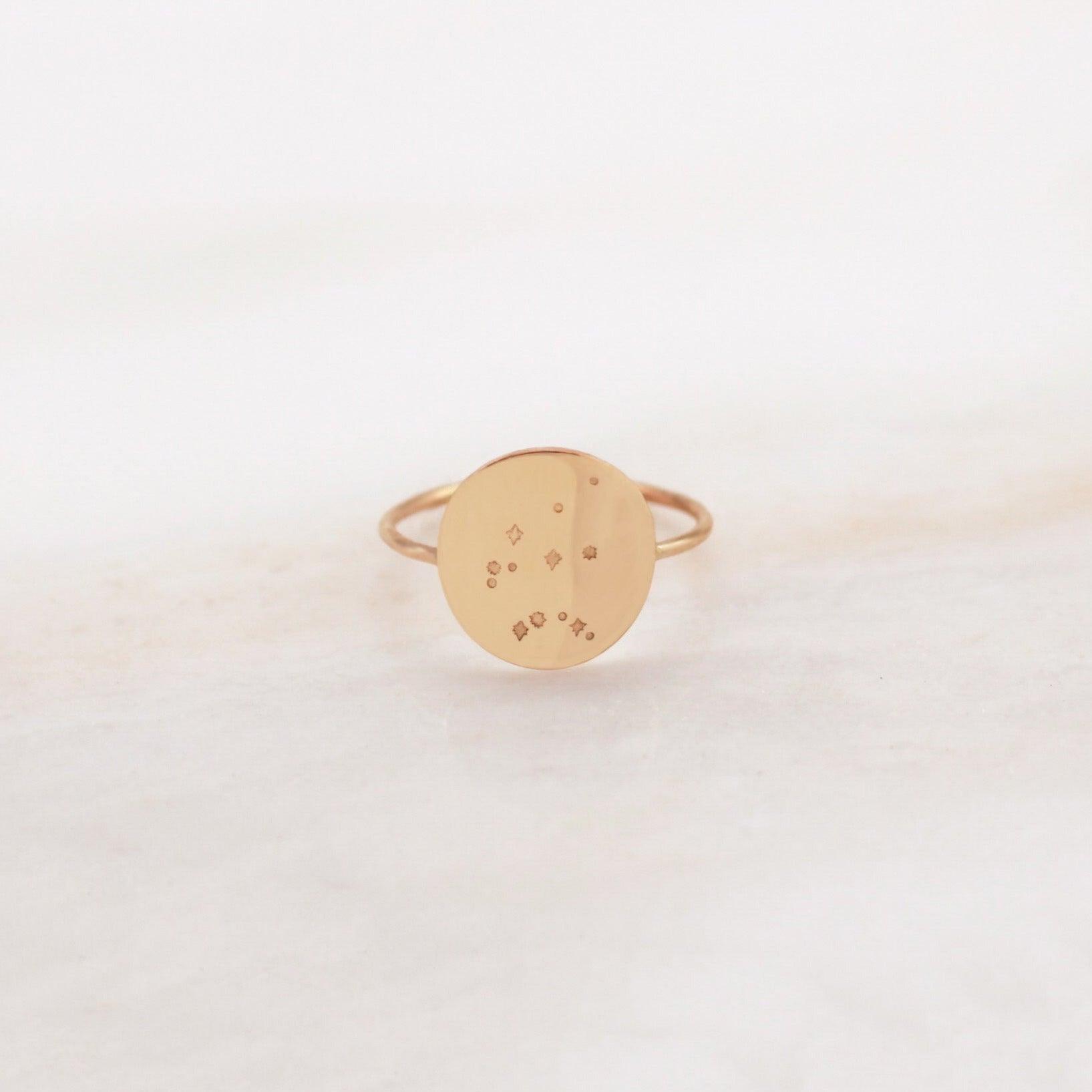 Gaia Zodiac Constellation Ring - Nolia Jewelry - Meaningful + Sustainably Handcrafted Jewelry