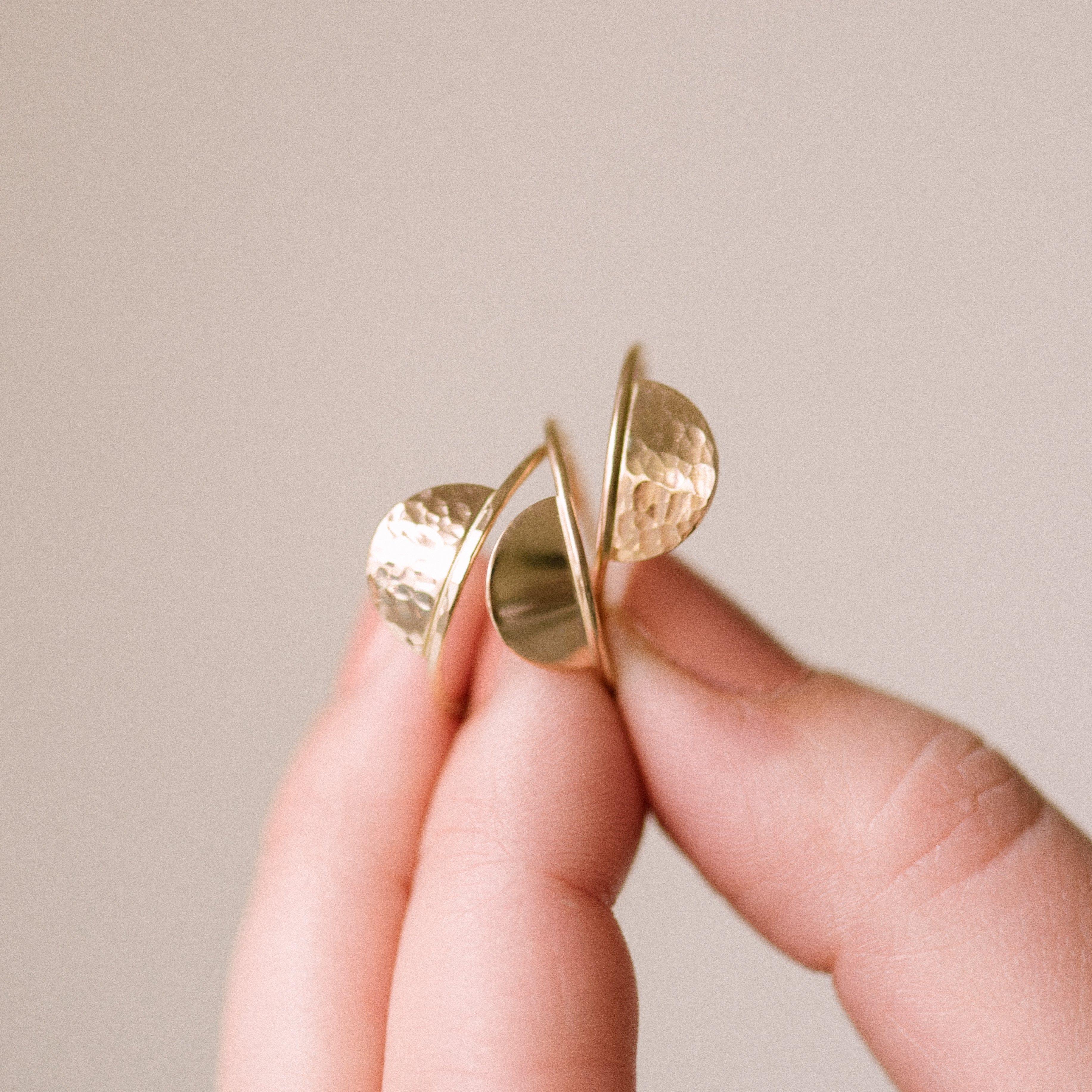 Half Moon Ring - Nolia Jewelry - Meaningful + Sustainably Handcrafted Jewelry