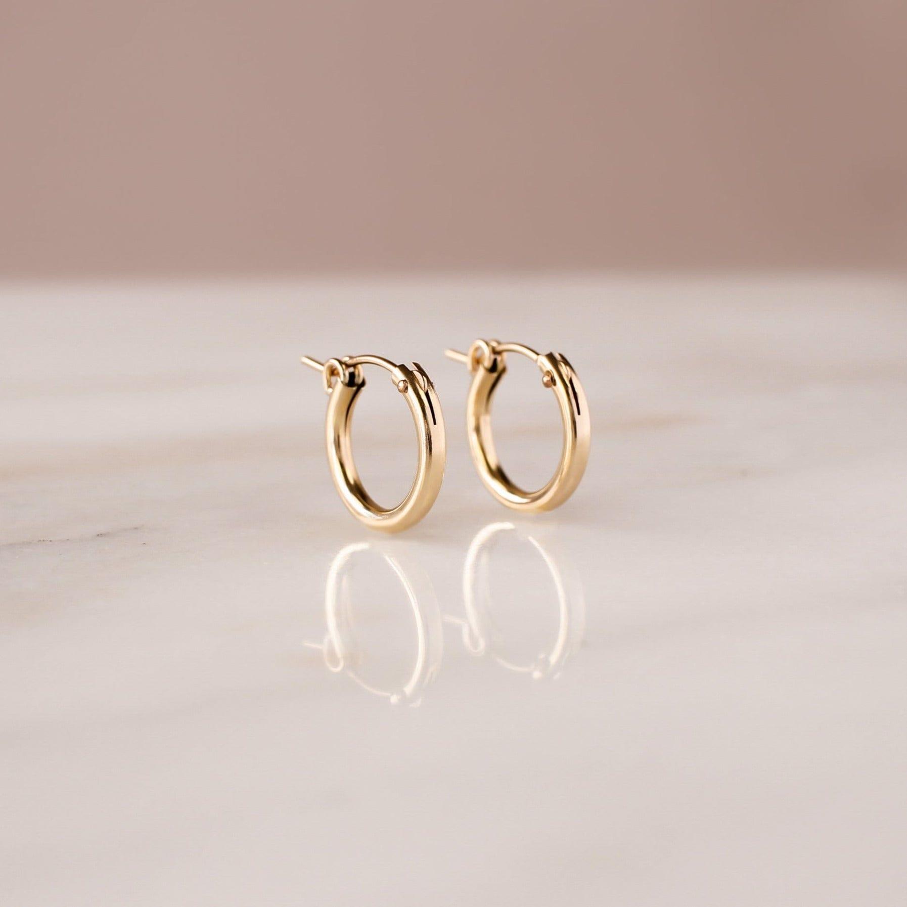 Jane Hoop Earrings - Nolia Jewelry - Meaningful + Sustainably Handcrafted Jewelry