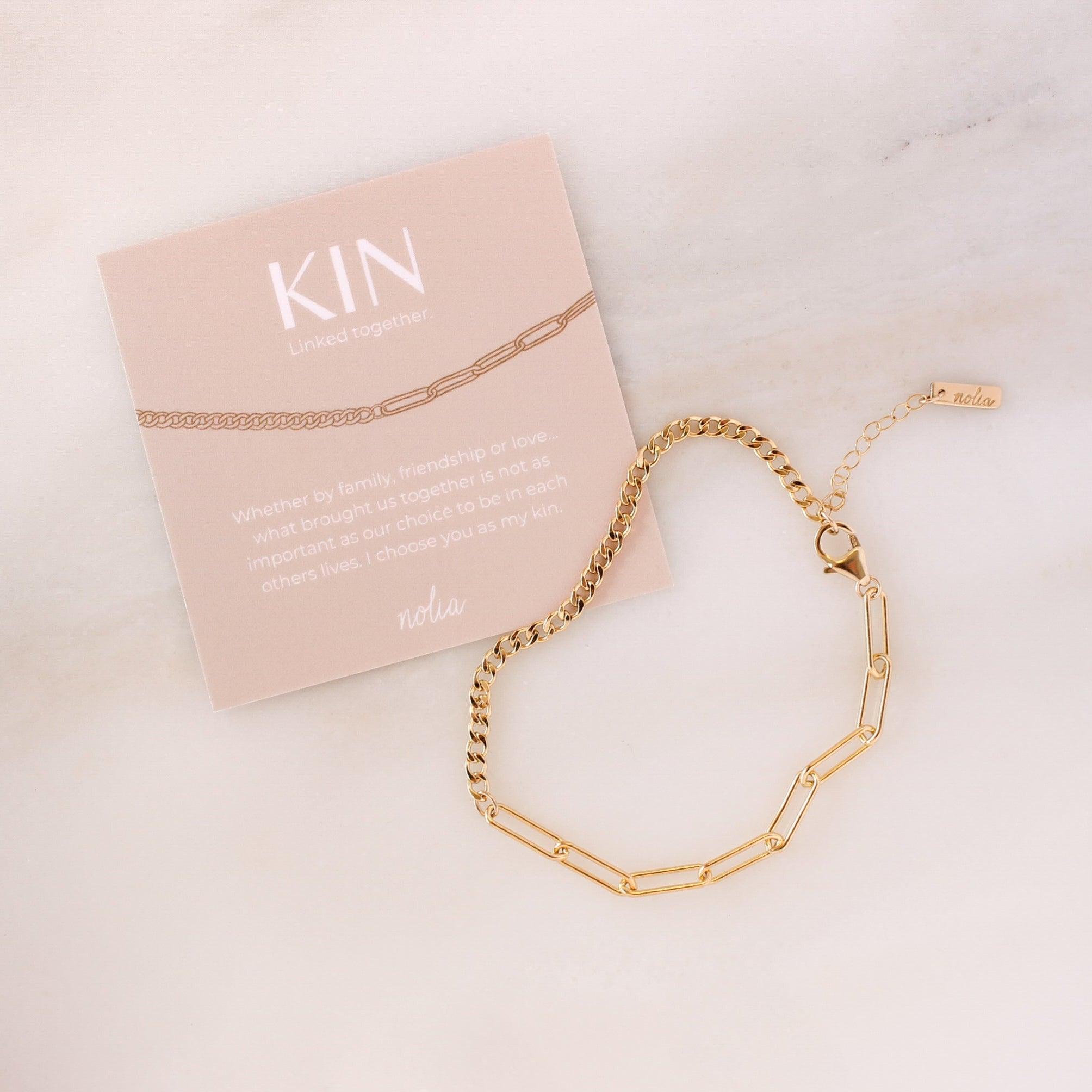 Kin Chain Bracelet - Nolia Jewelry - Meaningful + Sustainably Handcrafted Jewelry
