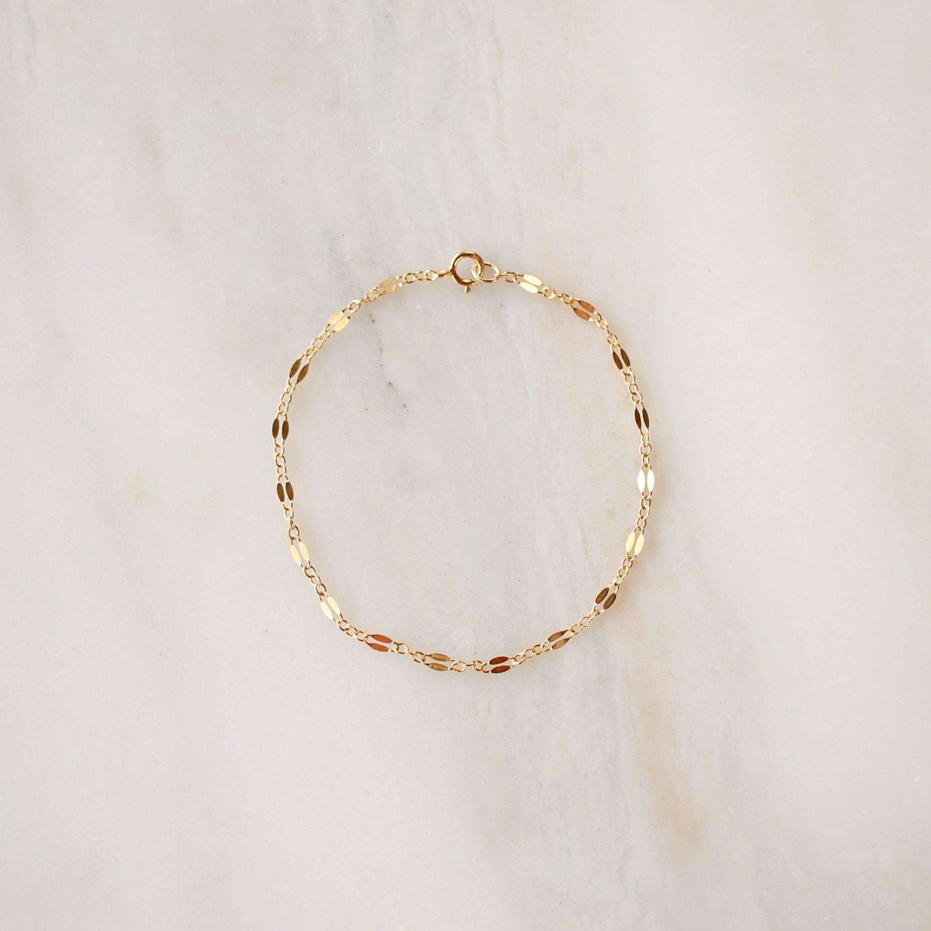 Lace Chain Bracelet - Nolia Jewelry - Meaningful + Sustainably Handcrafted Jewelry