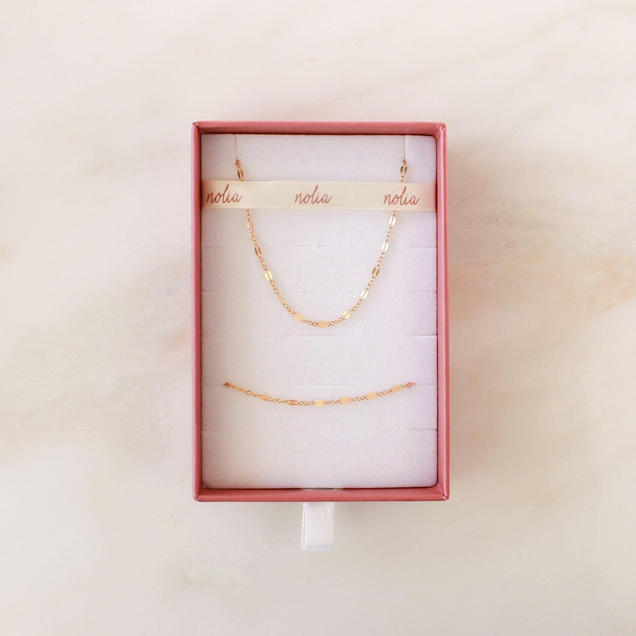 Lace Chain Gift Set - Nolia Jewelry - Meaningful + Sustainably Handcrafted Jewelry