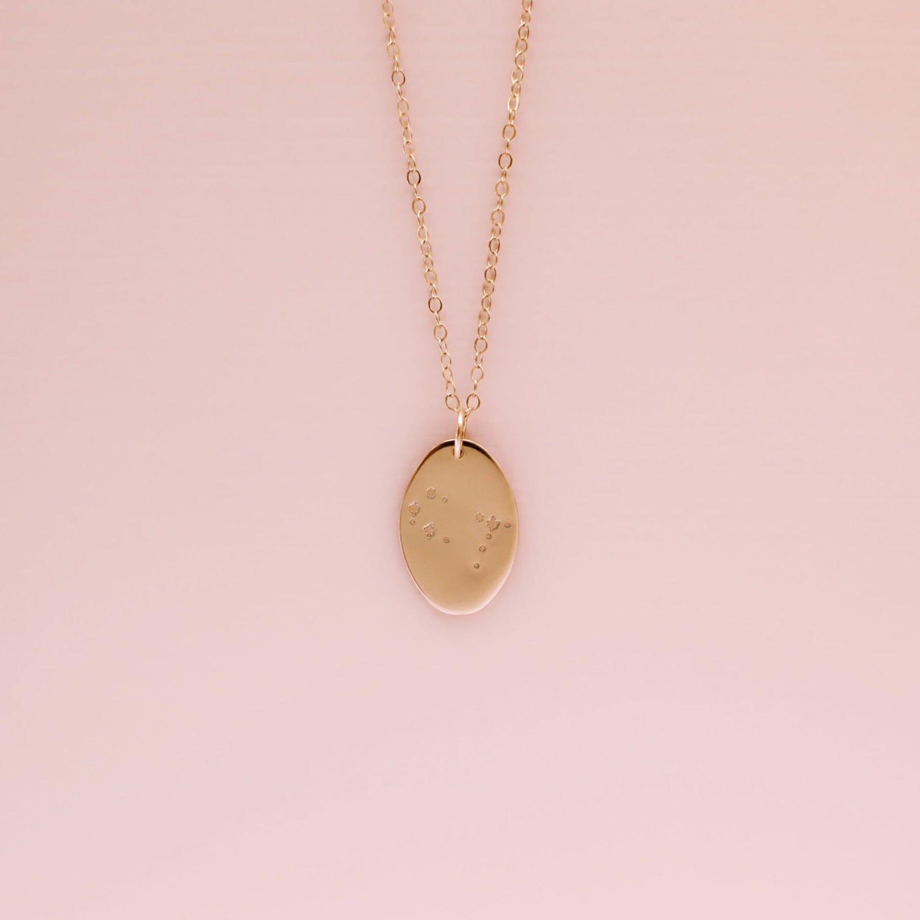Liv Zodiac Constellation Necklace - Nolia Jewelry - Meaningful + Sustainably Handcrafted Jewelry