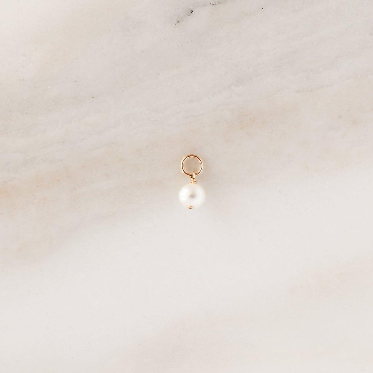 Margo Pearl Charm • Add On - Nolia Jewelry - Meaningful + Sustainably Handcrafted Jewelry