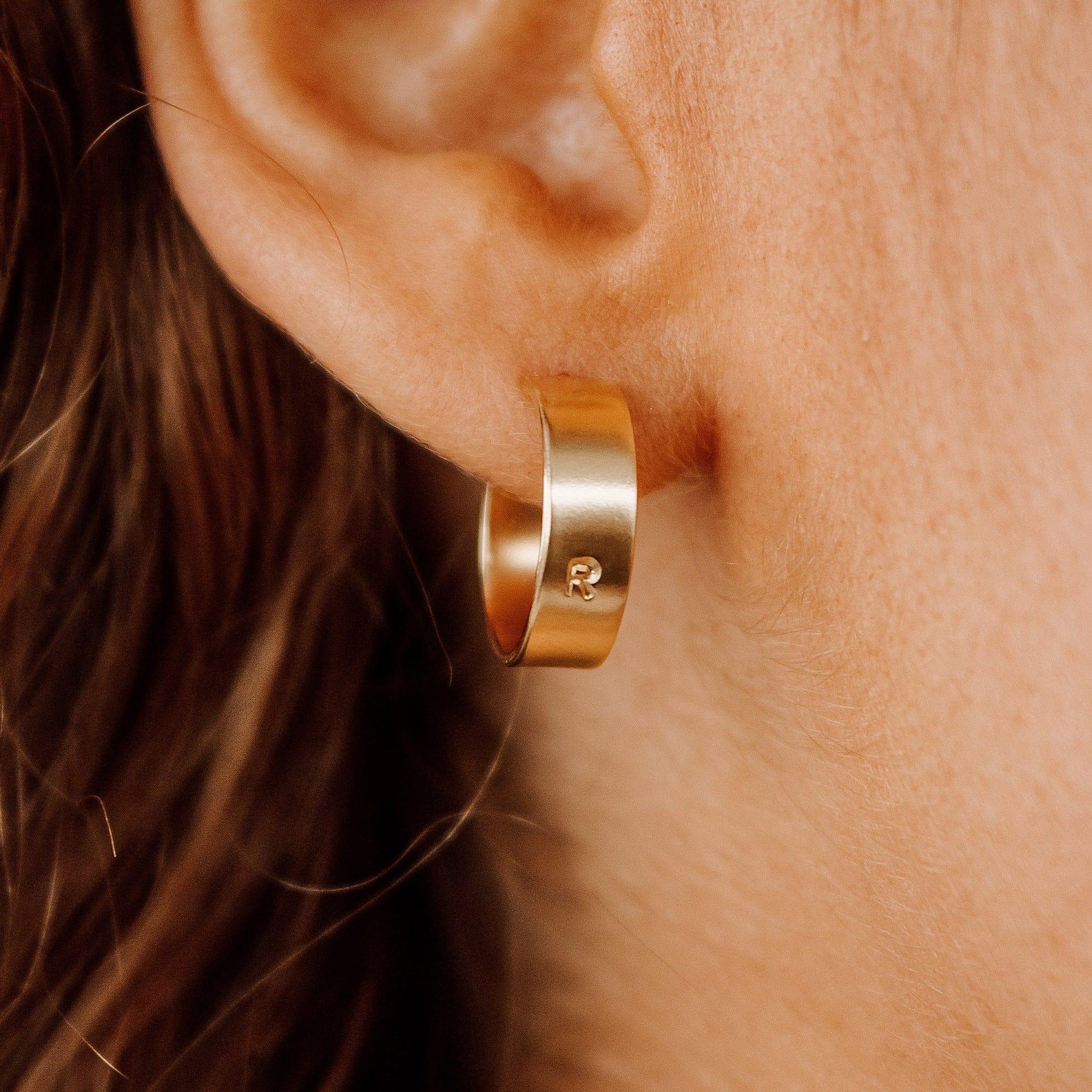 Maude Hoop Earrings - Nolia Jewelry - Meaningful + Sustainably Handcrafted Jewelry