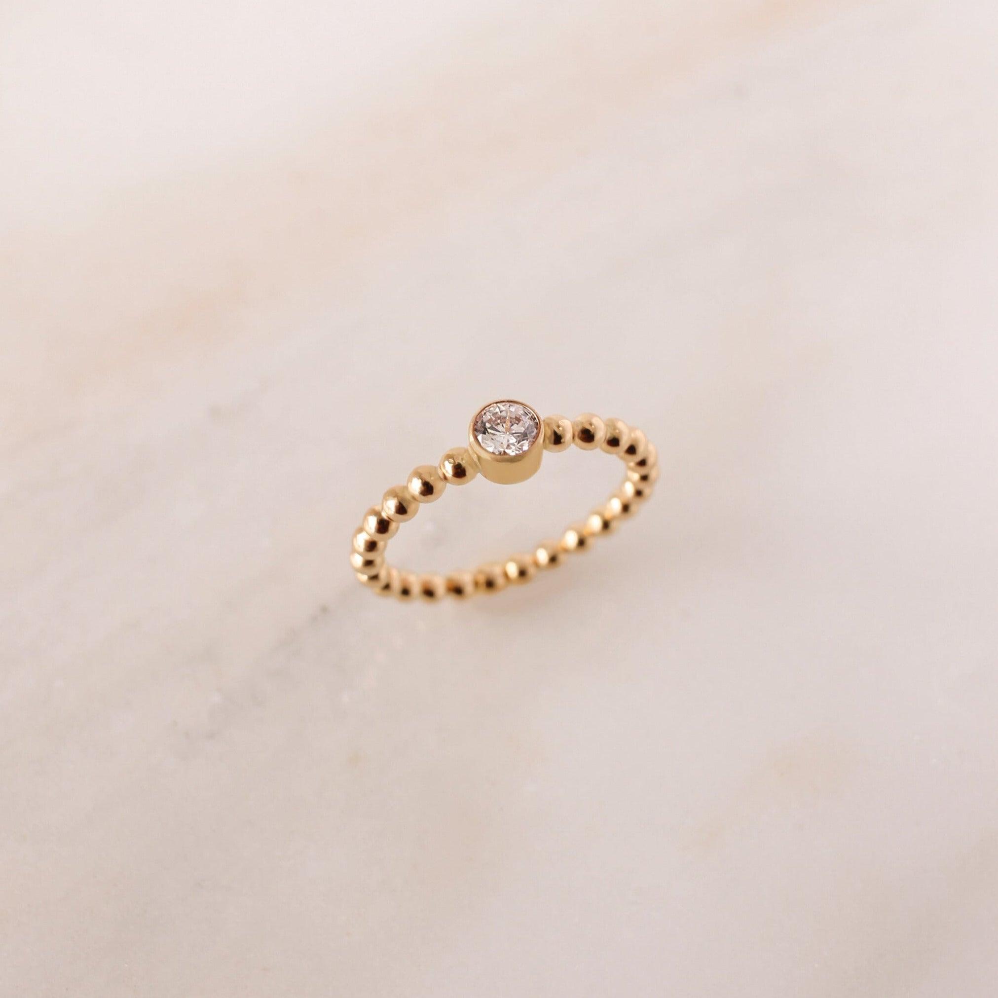 Mia Birthstone Ring - Nolia Jewelry - Meaningful + Sustainably Handcrafted Jewelry