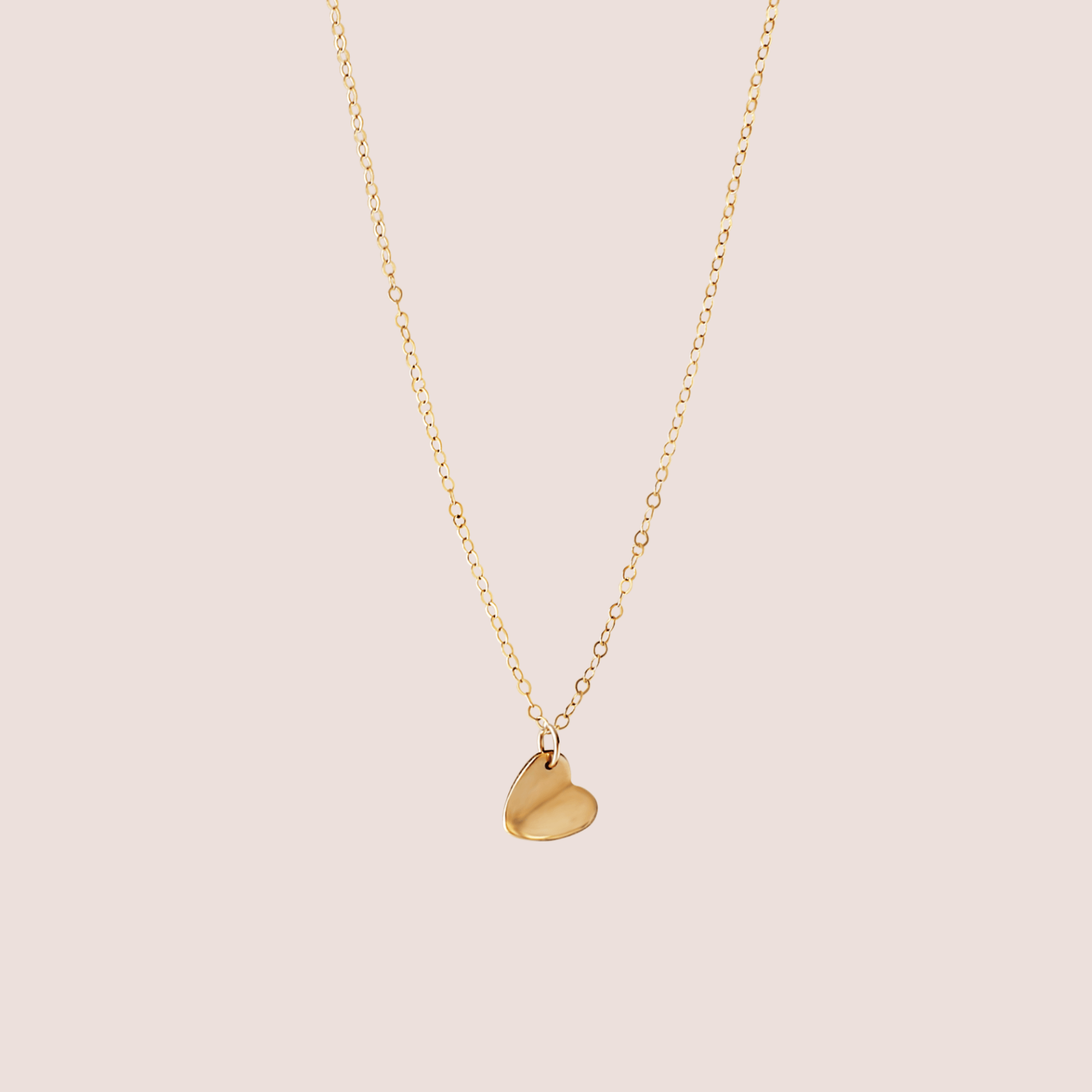 Mini Paper Heart Necklace - Nolia Jewelry - Meaningful + Sustainably Handcrafted Jewelry