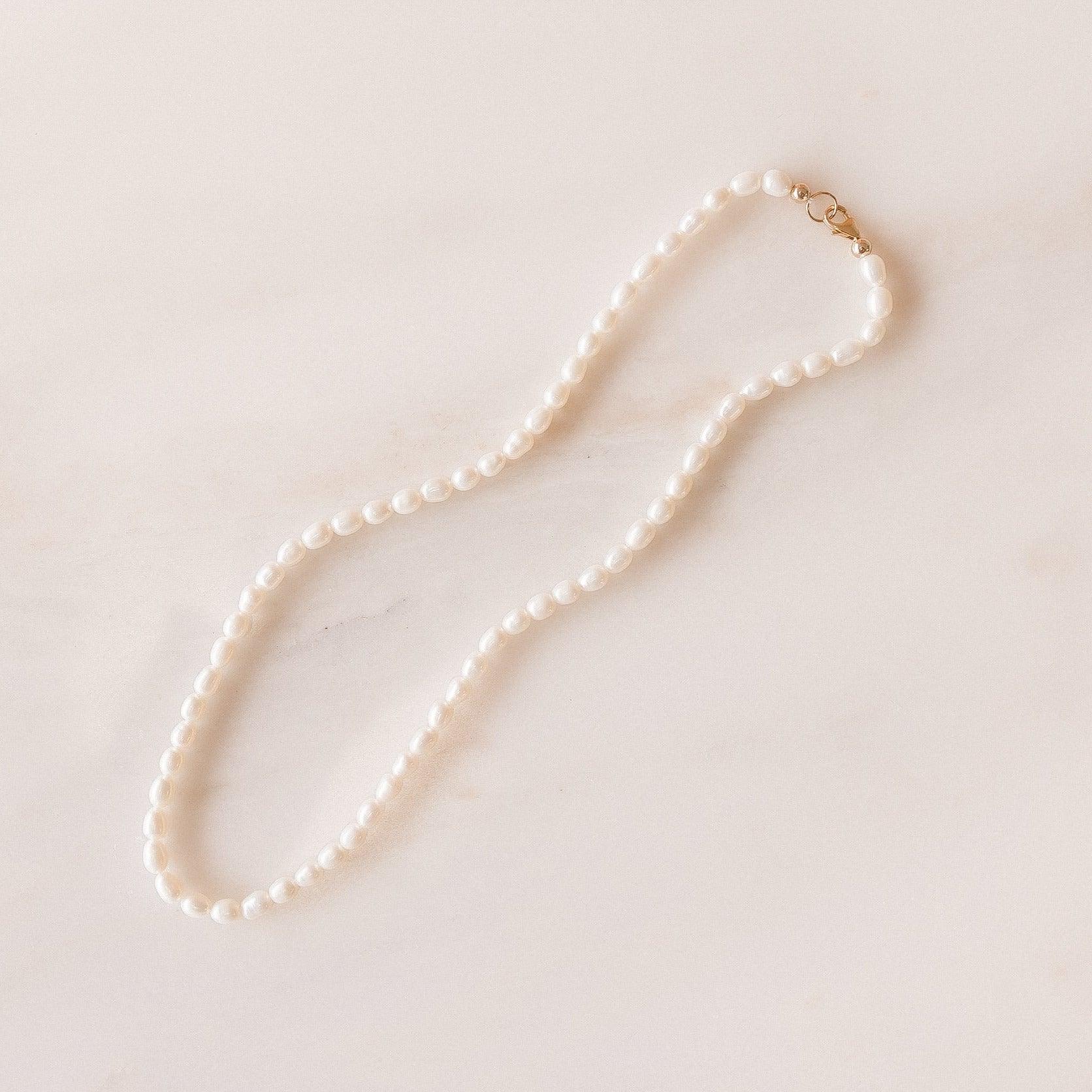 Morgan Pearl Necklace - Nolia Jewelry - Meaningful + Sustainably Handcrafted Jewelry