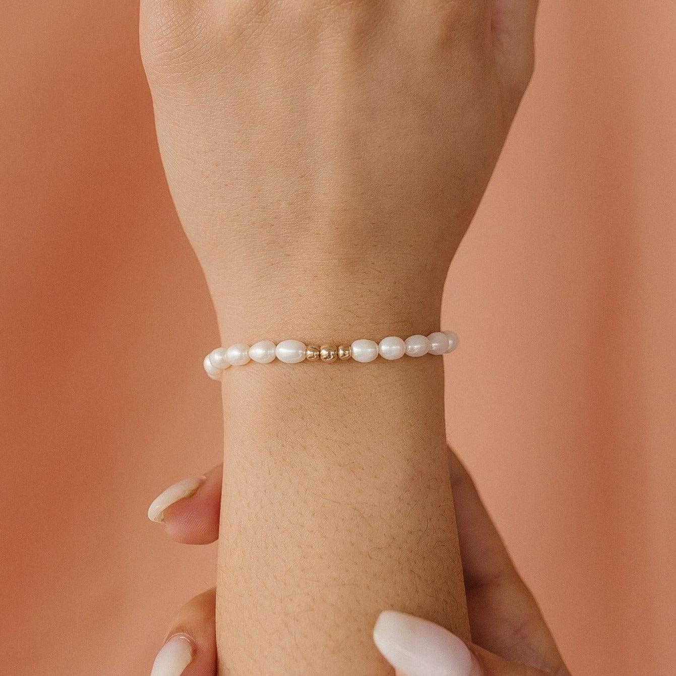 Morgan Stretch Bracelet - Nolia Jewelry - Meaningful + Sustainably Handcrafted Jewelry