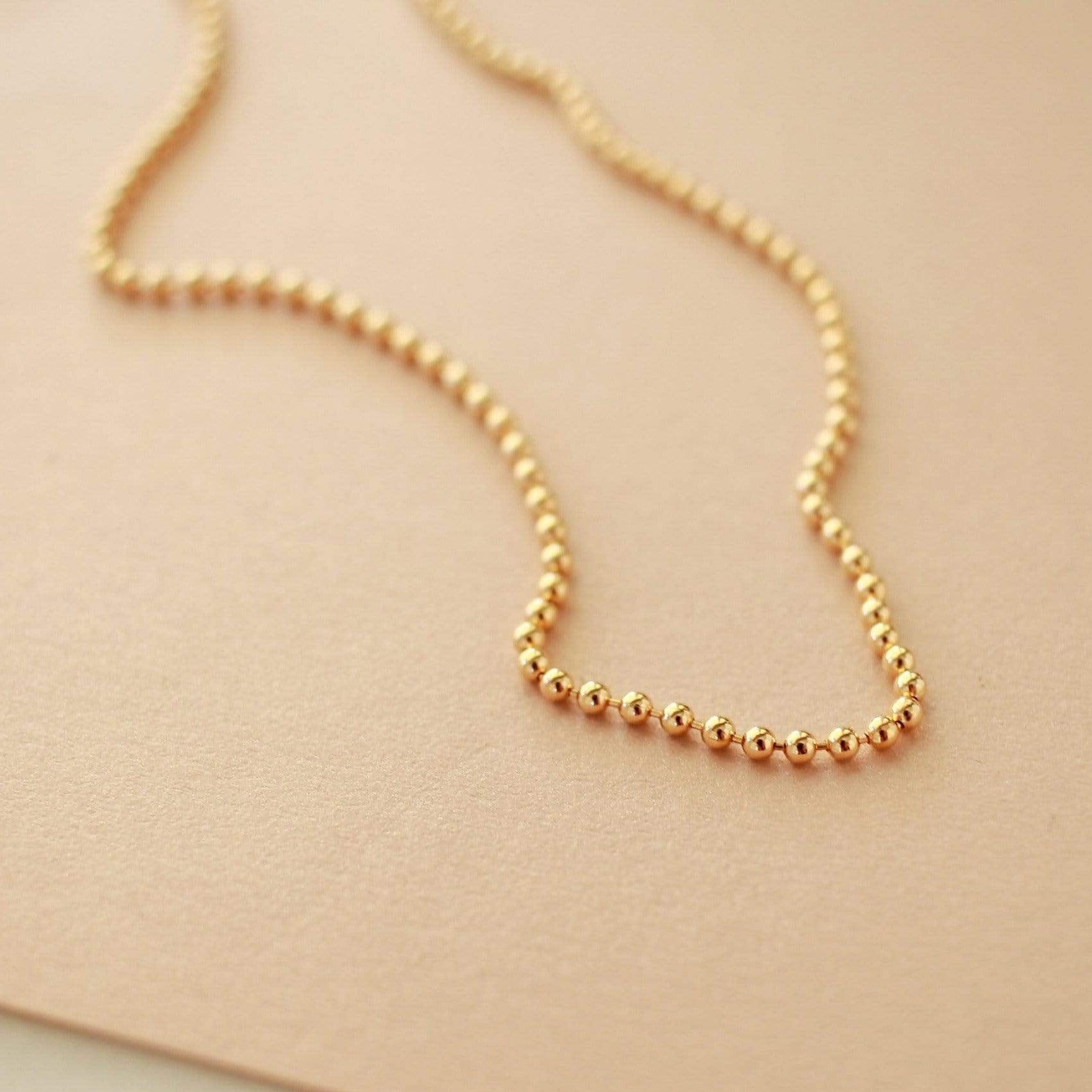 Nova Bead Necklace - Nolia Jewelry - Meaningful + Sustainably Handcrafted Jewelry