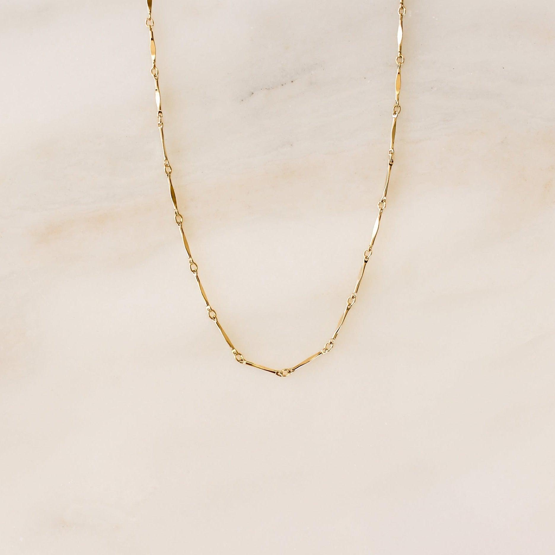 Parker Bar Necklace - Nolia Jewelry - Meaningful + Sustainably Handcrafted Jewelry