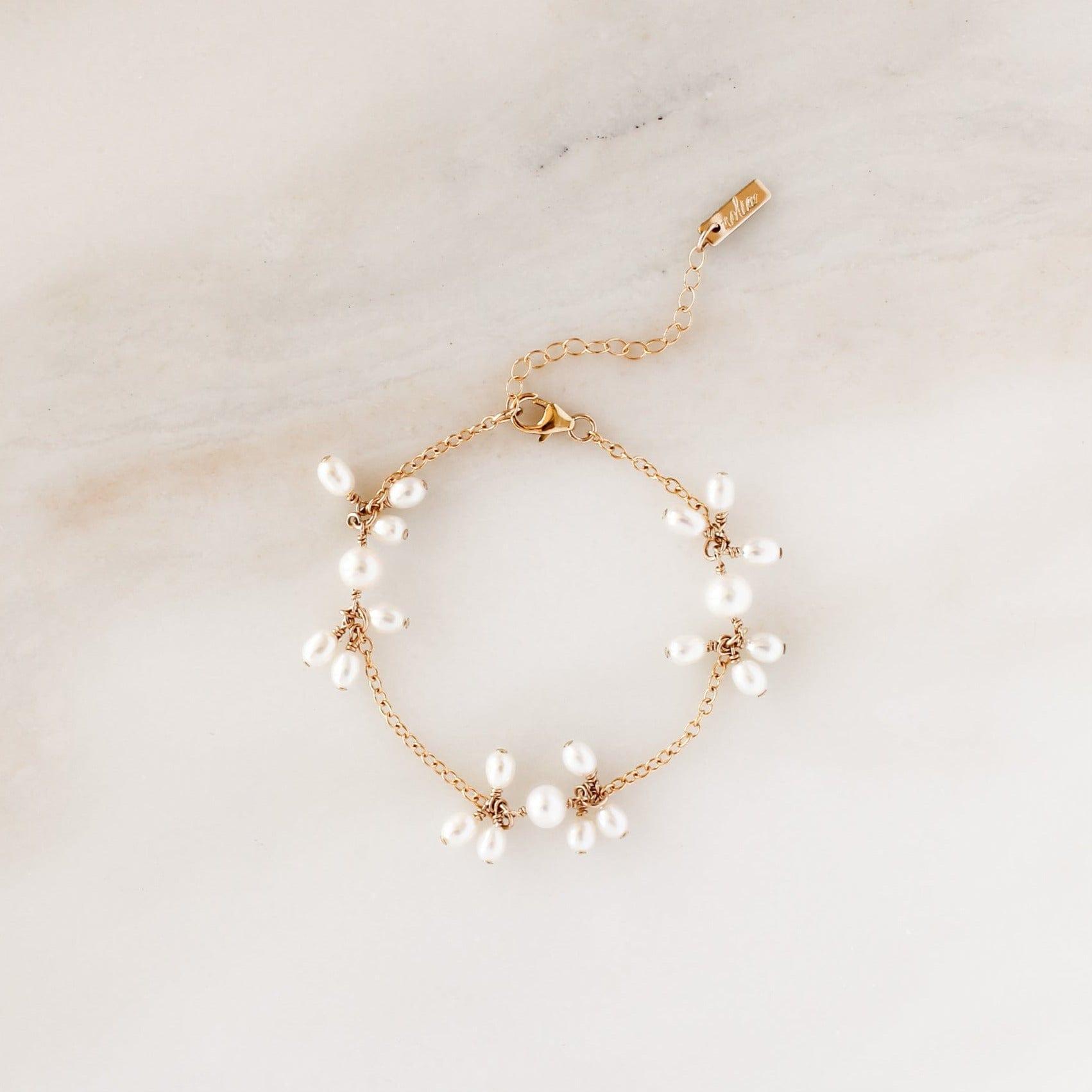 Pearl Blossom Bracelet - Nolia Jewelry - Meaningful + Sustainably Handcrafted Jewelry