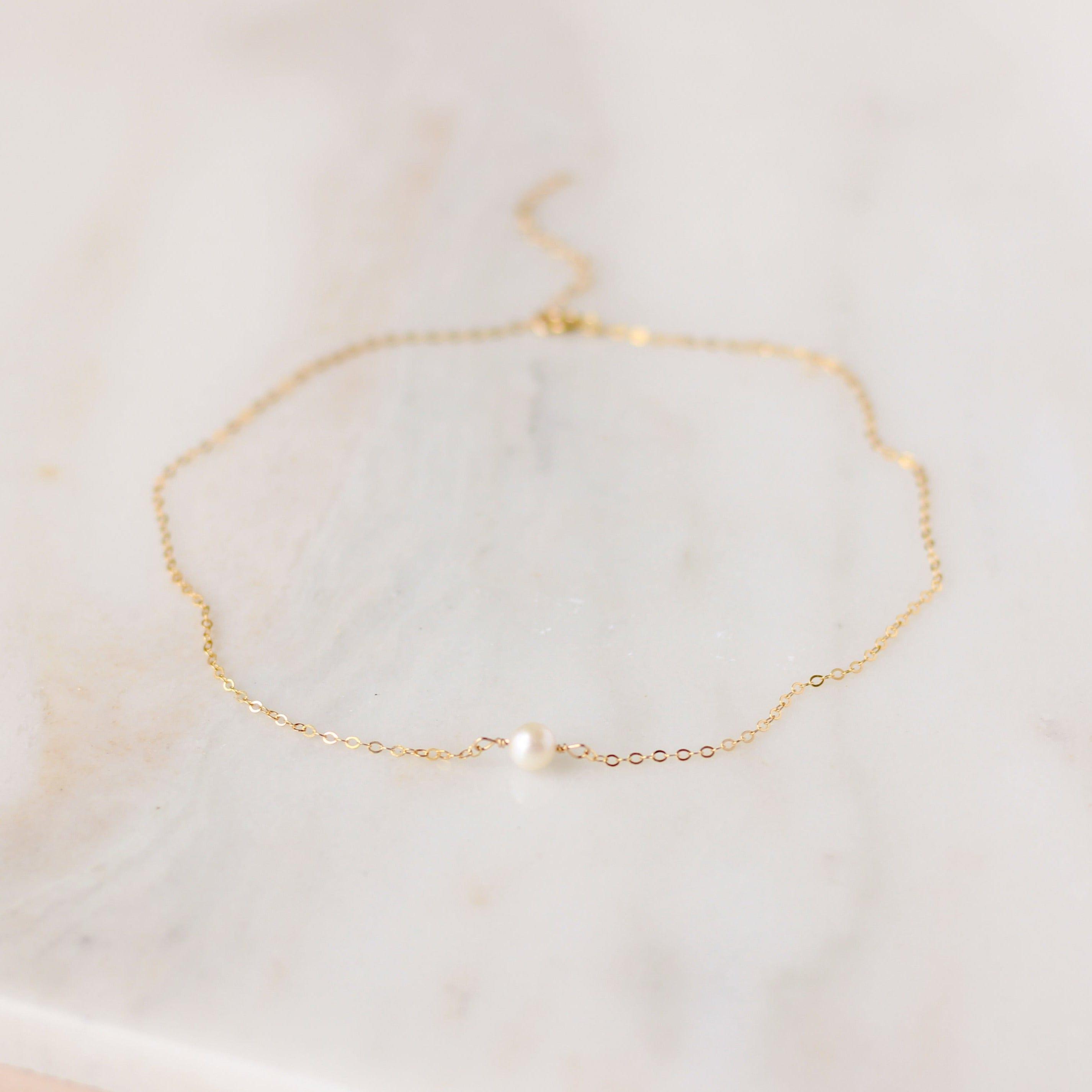 Pearl Choker - Nolia Jewelry - Meaningful + Sustainably Handcrafted Jewelry