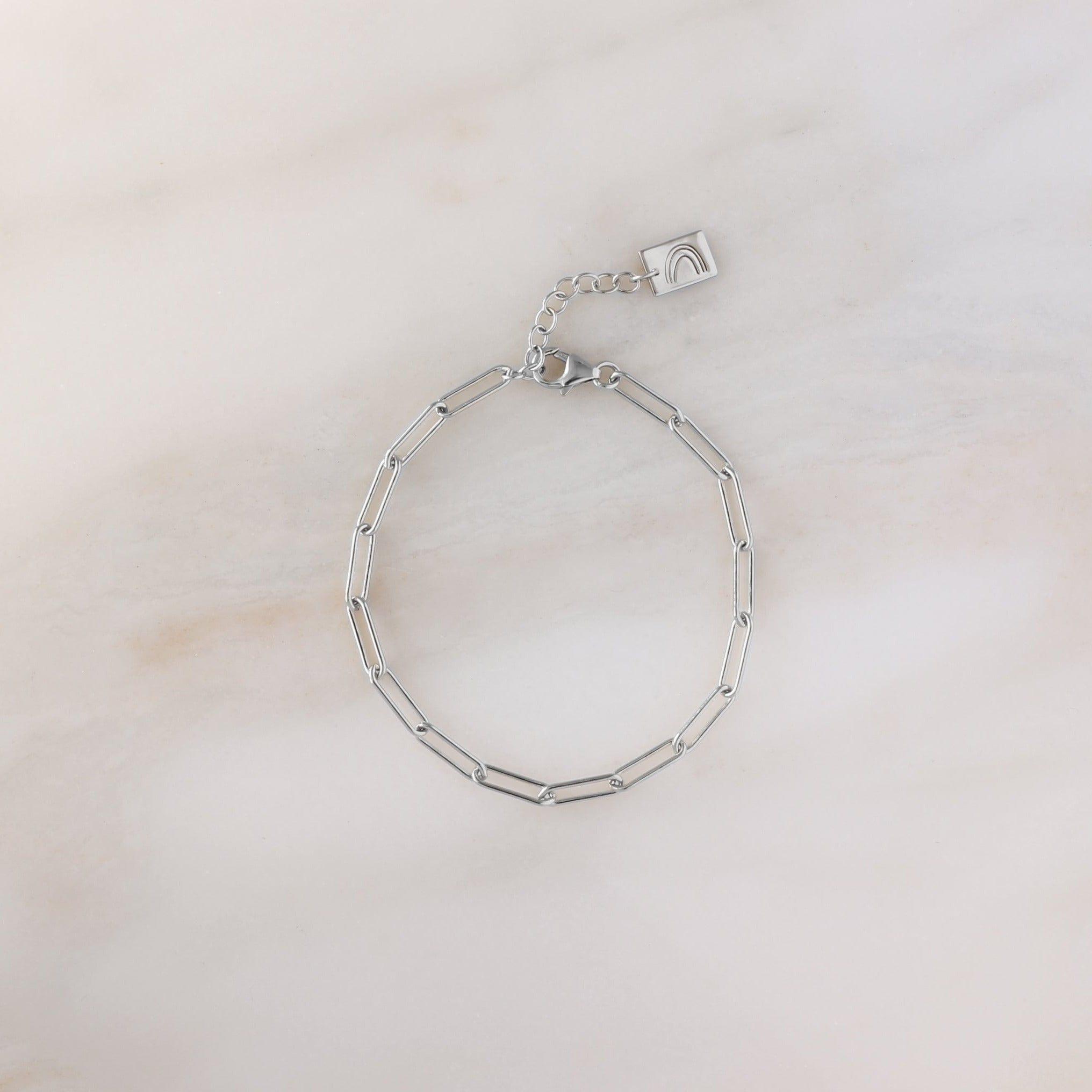Personalized Paperclip Bracelet - Nolia Jewelry - Meaningful + Sustainably Handcrafted Jewelry