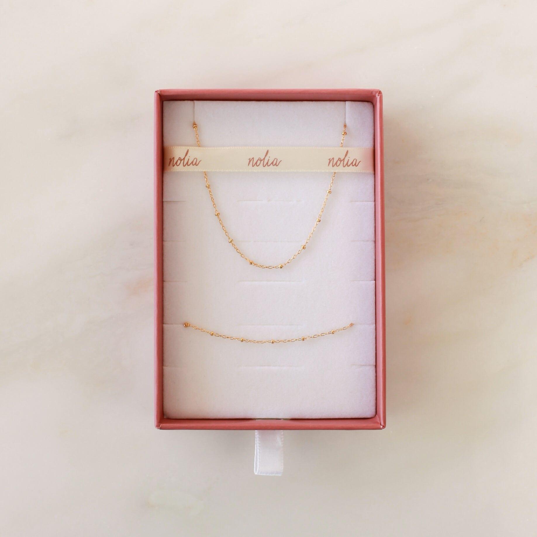 Satellite Chain Gift Set - Nolia Jewelry - Meaningful + Sustainably Handcrafted Jewelry