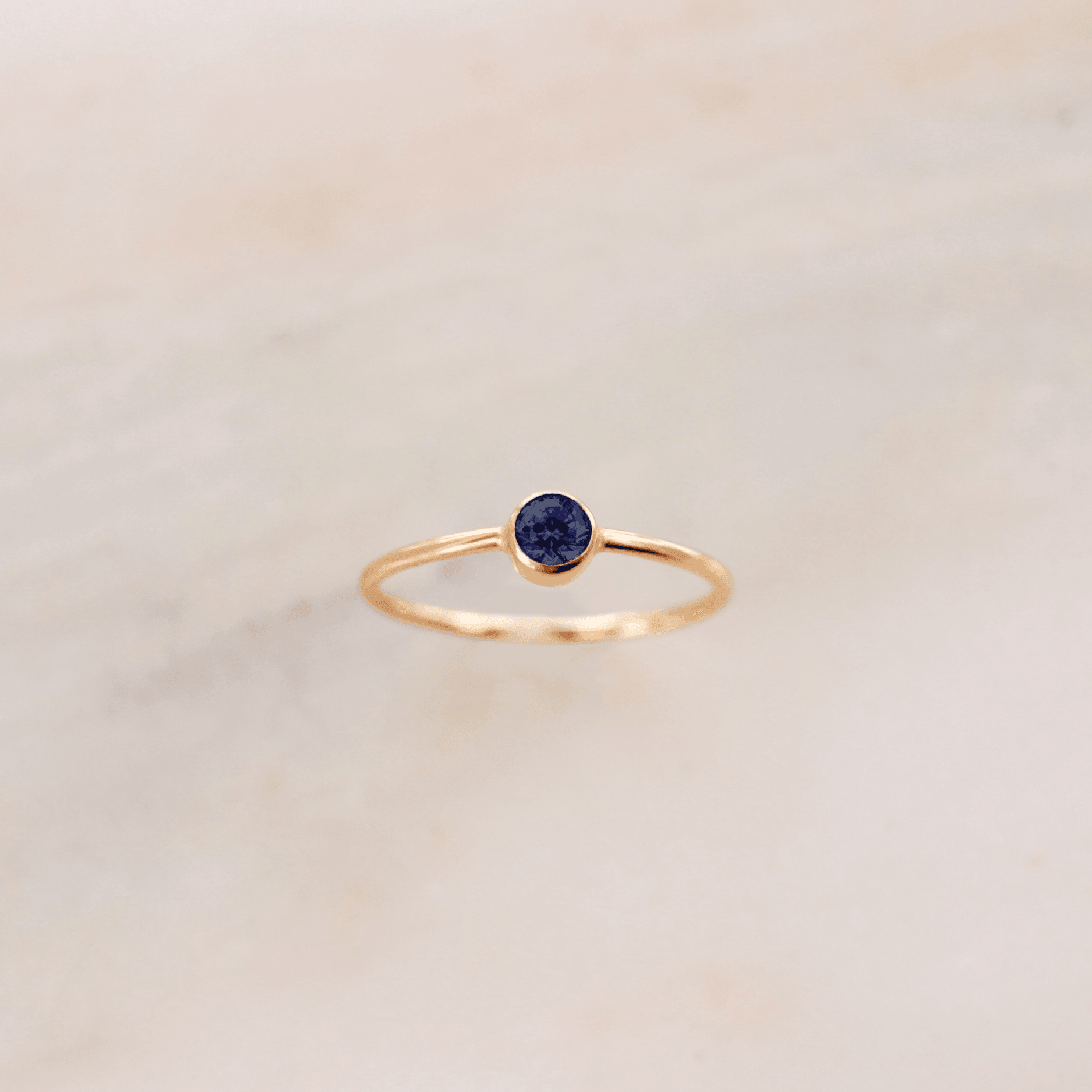 September Birthstone Ring ∙ Sapphire - Nolia Jewelry - Meaningful + Sustainably Handcrafted Jewelry