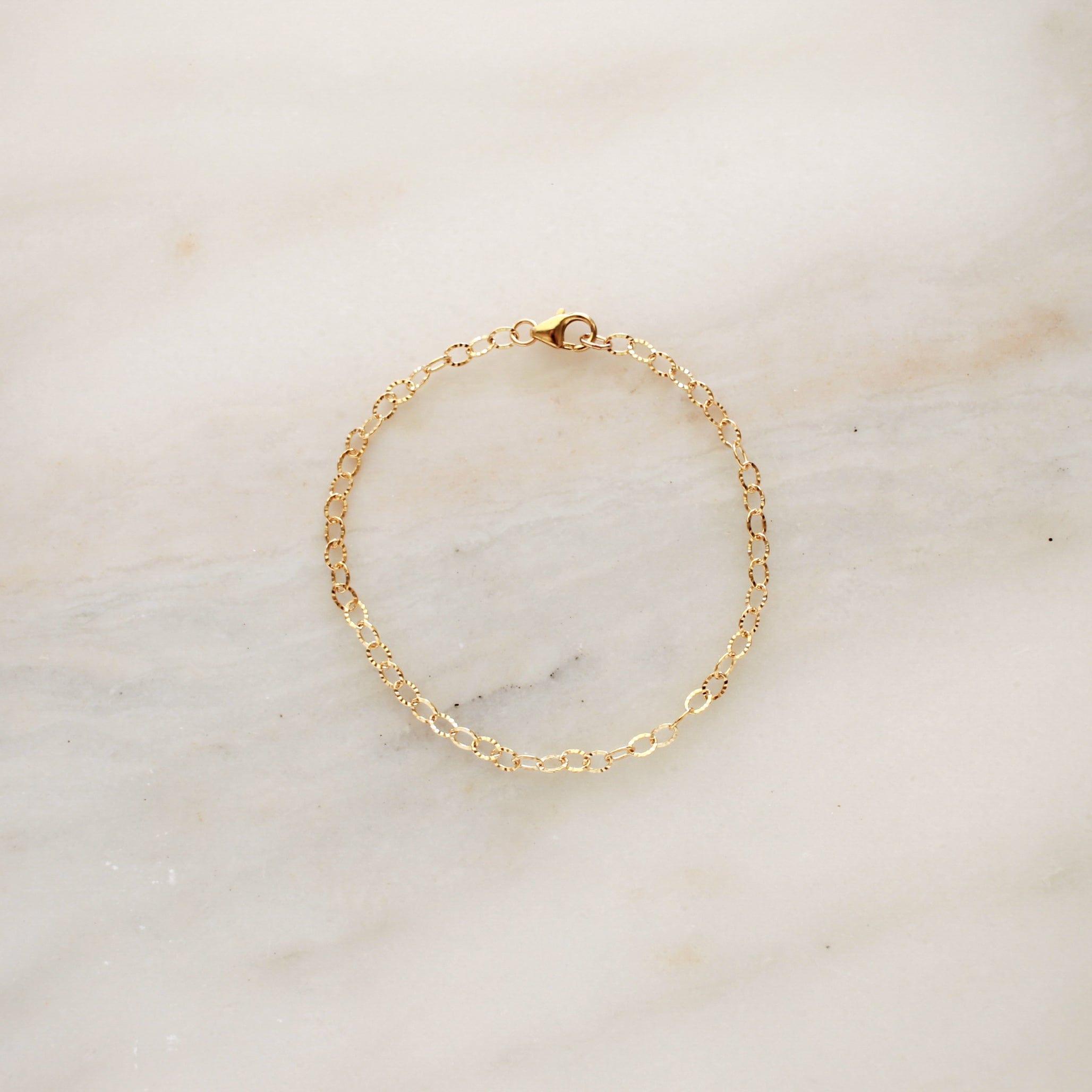 Sunburst Chain Bracelet - Nolia Jewelry - Meaningful + Sustainably Handcrafted Jewelry