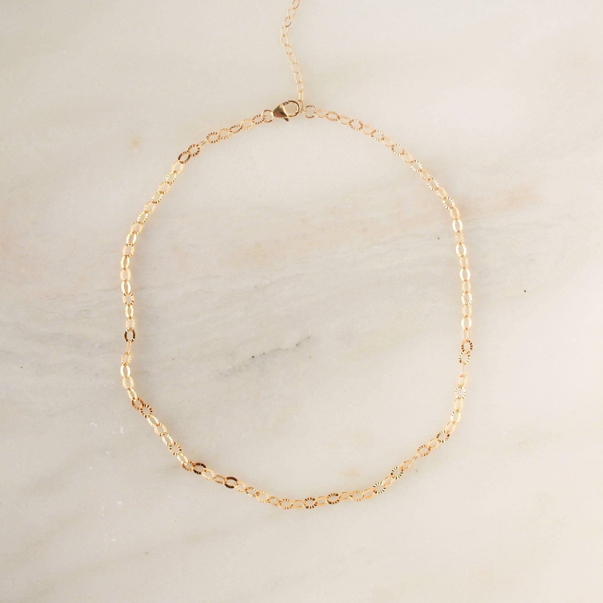 Sunburst Chain Necklace - Nolia Jewelry - Meaningful + Sustainably Handcrafted Jewelry