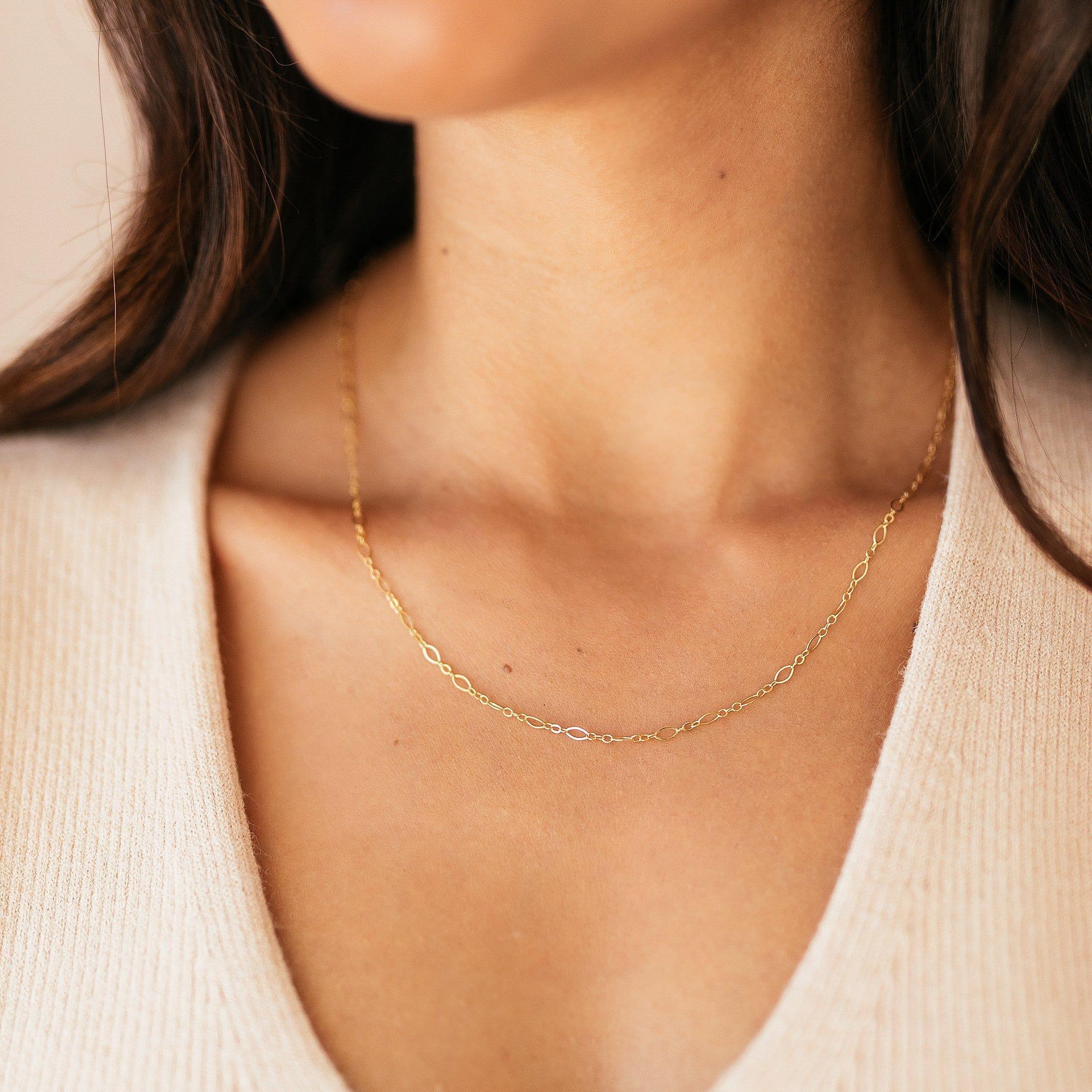 Sweet Chain Necklace - Nolia Jewelry - Meaningful + Sustainably Handcrafted Jewelry