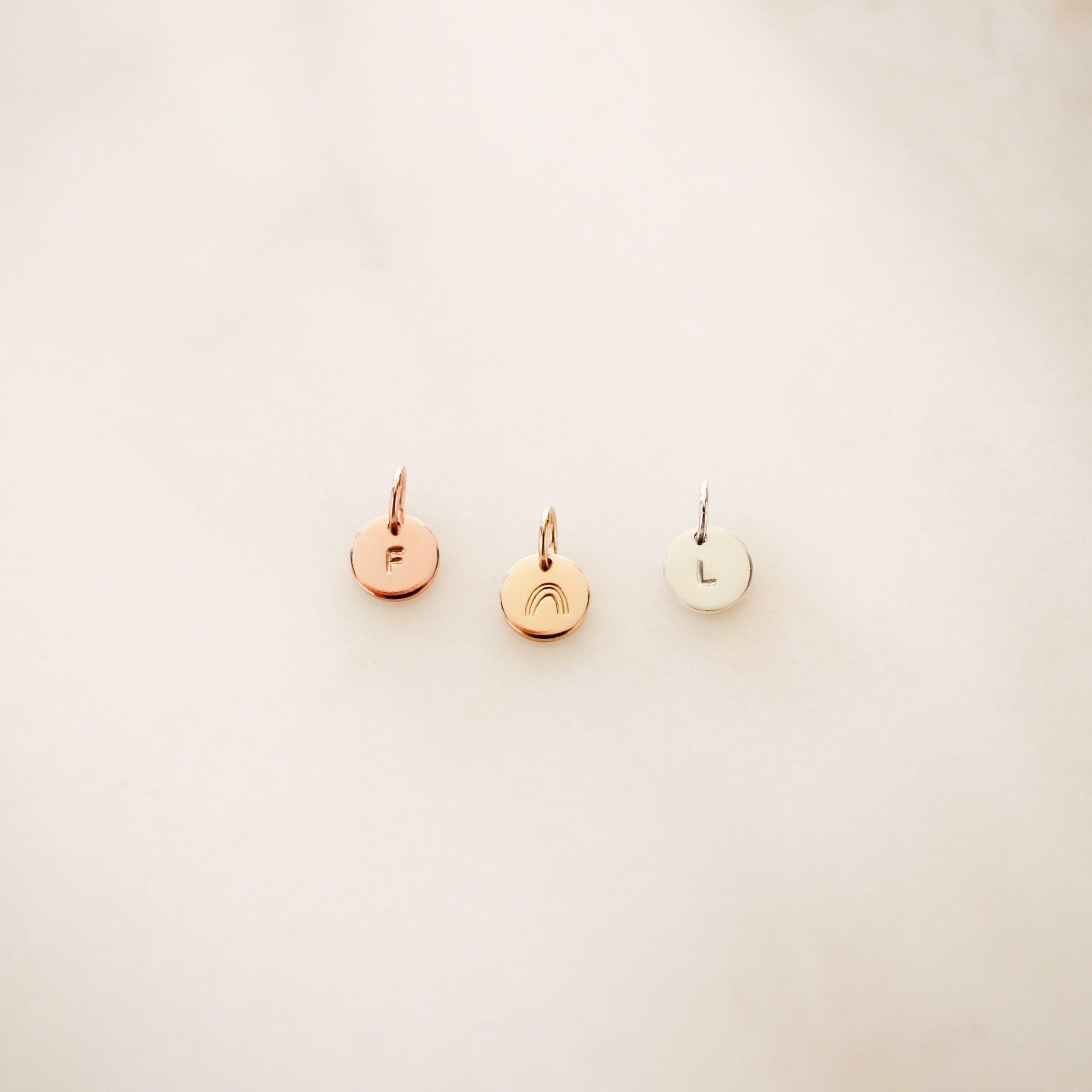 Tiny Disc Charm • Add On - Nolia Jewelry - Meaningful + Sustainably Handcrafted Jewelry