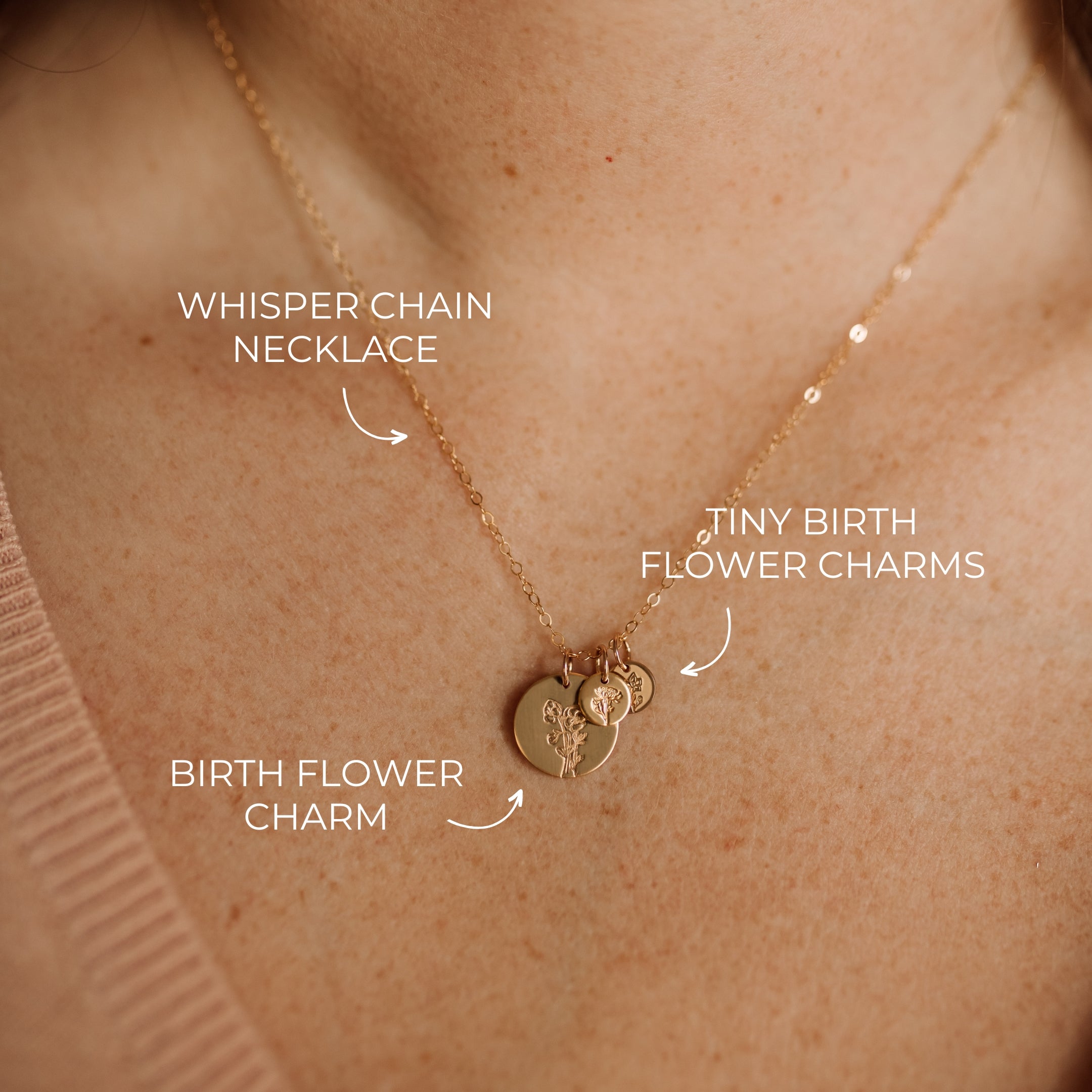 Birth Flower Charm • Add On