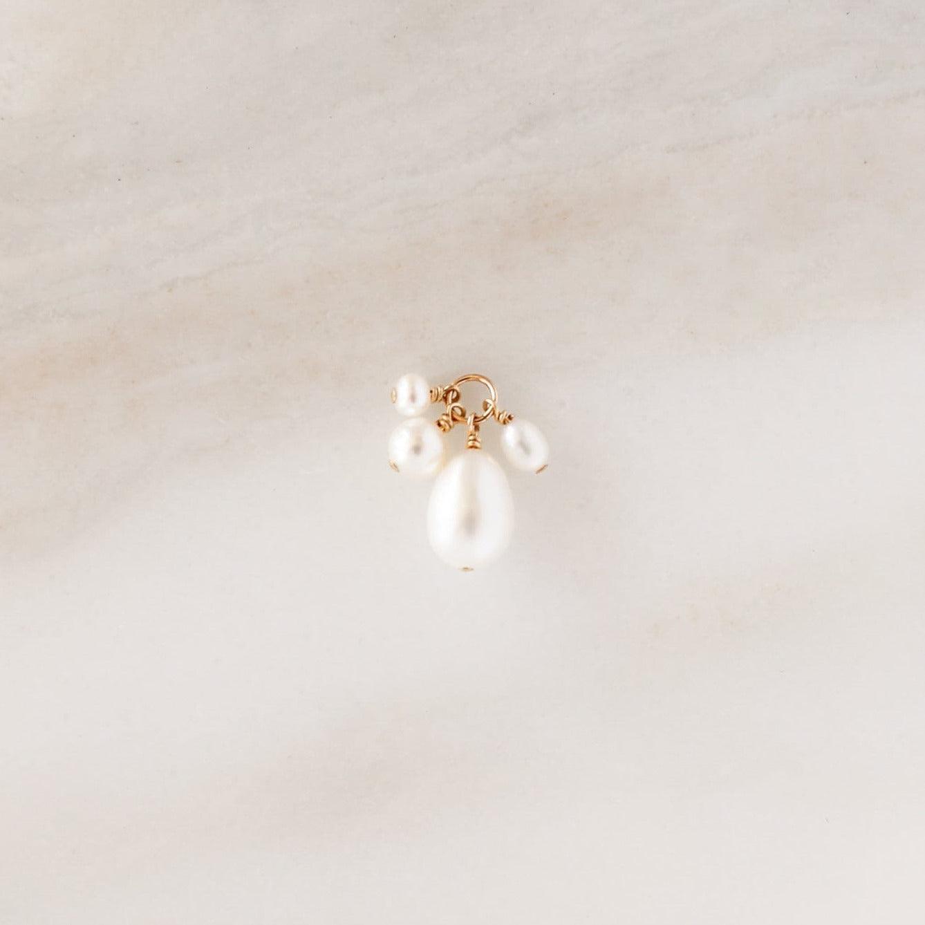 Verona Pearl Cluster Charm • Add On - Nolia Jewelry - Meaningful + Sustainably Handcrafted Jewelry