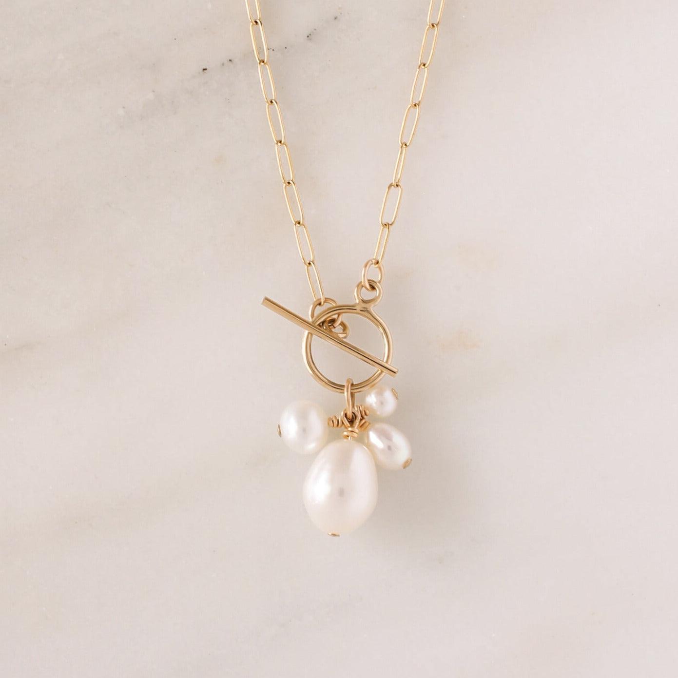 Verona Pearl Necklace - Nolia Jewelry - Meaningful + Sustainably Handcrafted Jewelry