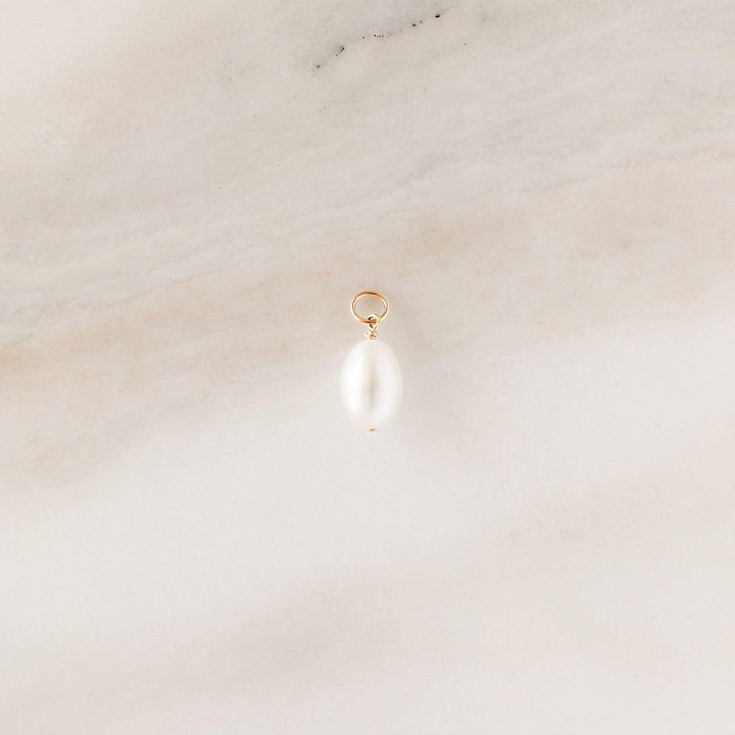 Viv Pearl Charm • Add On - Nolia Jewelry - Meaningful + Sustainably Handcrafted Jewelry