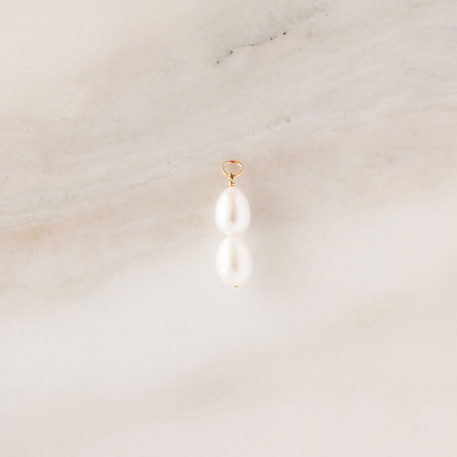Viviana Pearl Charm • Add On - Nolia Jewelry - Meaningful + Sustainably Handcrafted Jewelry