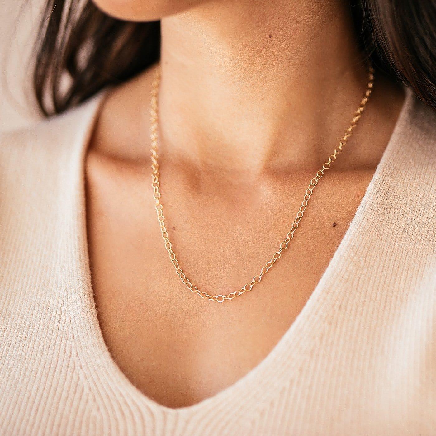Vogue Chain Necklace - Nolia Jewelry - Meaningful + Sustainably Handcrafted Jewelry