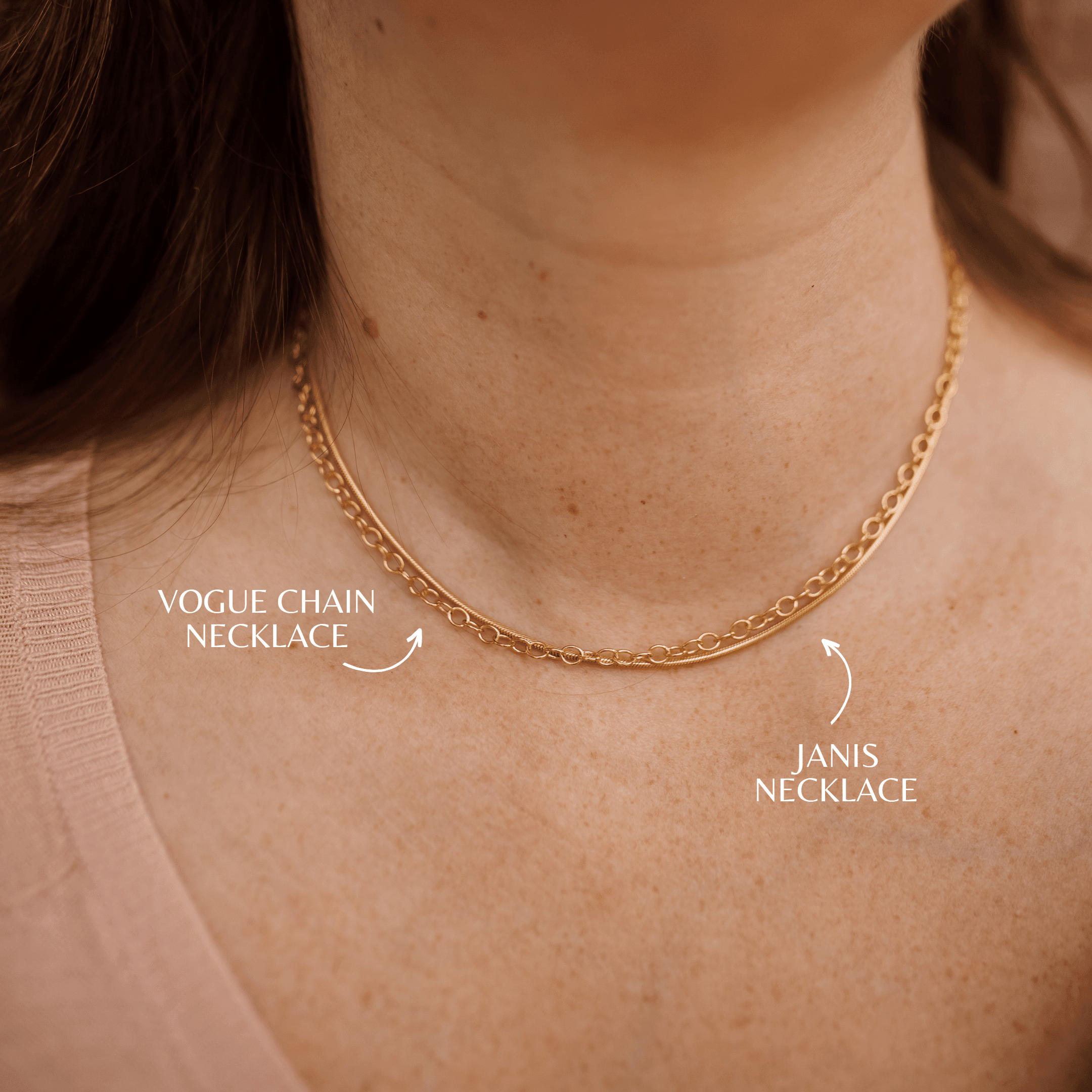 Vogue Chain Necklace - Nolia Jewelry - Meaningful + Sustainably Handcrafted Jewelry