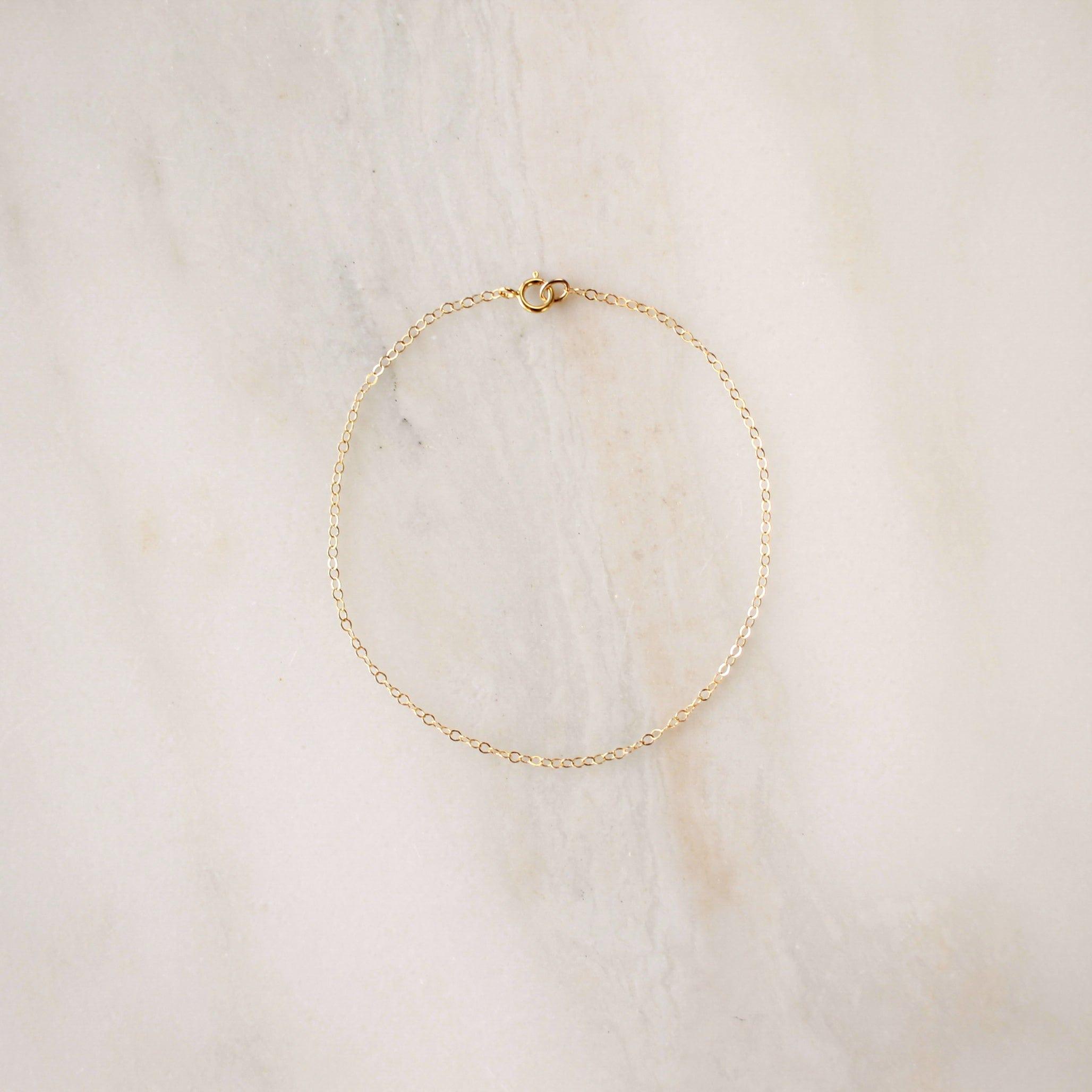 Whisper Chain Bracelet - Nolia Jewelry - Meaningful + Sustainably Handcrafted Jewelry