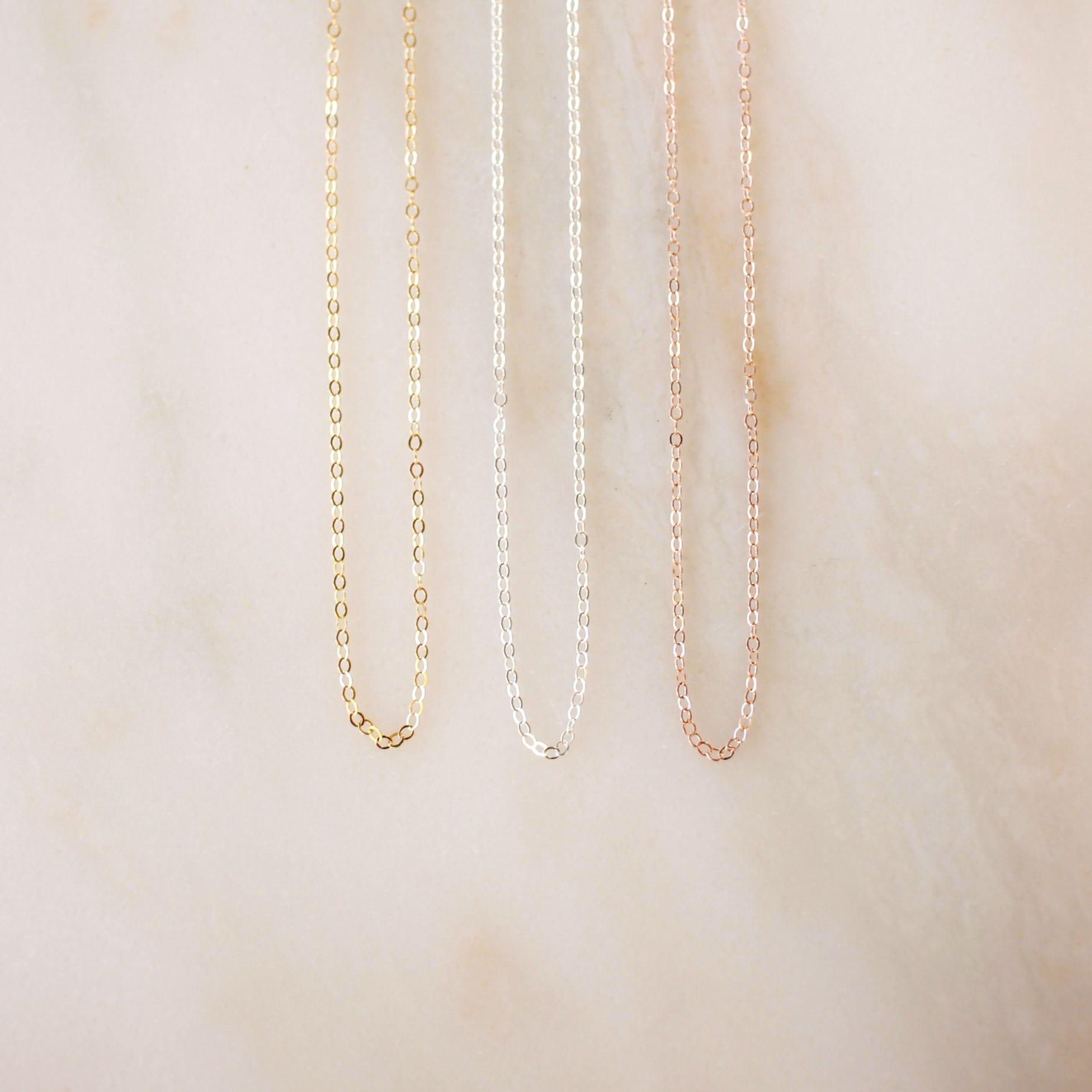 Whisper Chain Necklace - Nolia Jewelry - Meaningful + Sustainably Handcrafted Jewelry