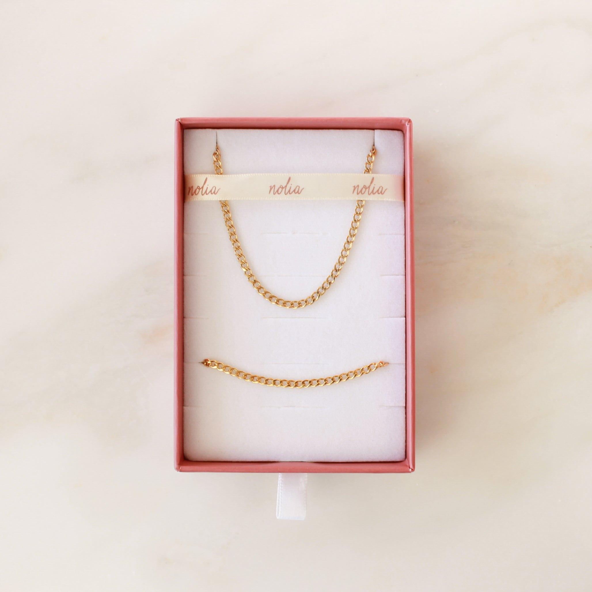 Wyatt Chain Gift Set - Nolia Jewelry - Meaningful + Sustainably Handcrafted Jewelry