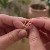 Tiny Mia Birthstone Ring